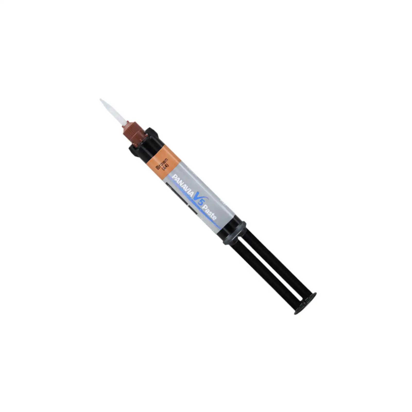 Panavia V5 Dual-Cure Universal Resin Cement, Paste, Brown (A4), 4.6 ml Syringe with 20 Mixing Tips, 1/Pk, 3613KA thumbnail 3