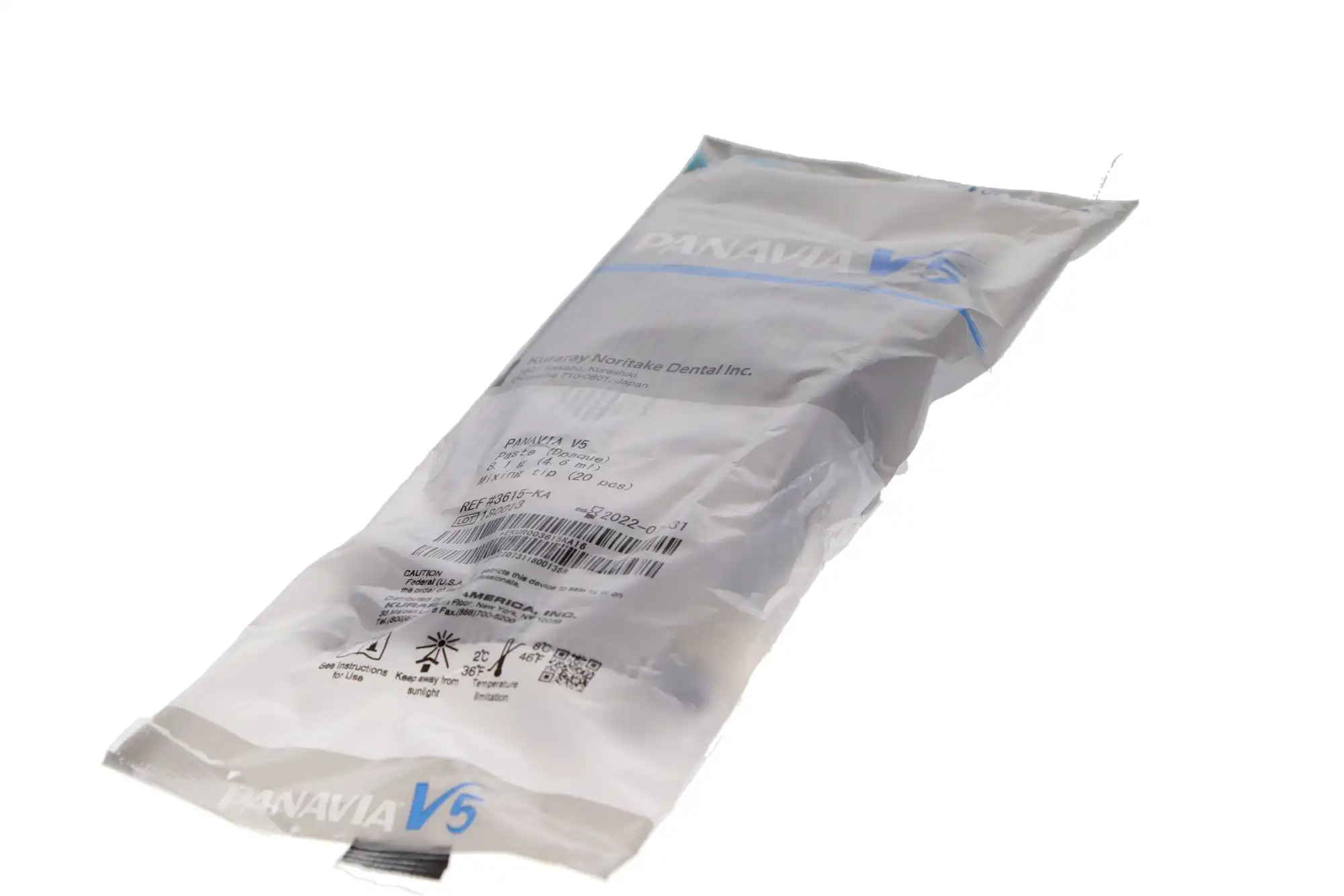 Panavia V5 Dual-Cure Universal Resin Cement Paste, Opaque, 4.6 ml Syringe with 20 Mixing Tips, 3615KA thumbnail 7