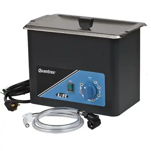 L&R Quantrex 140 Ultrasonic Cleaner with Heater, Timer, and Drain, 0.85 Gallon, 610 thumbnail 3