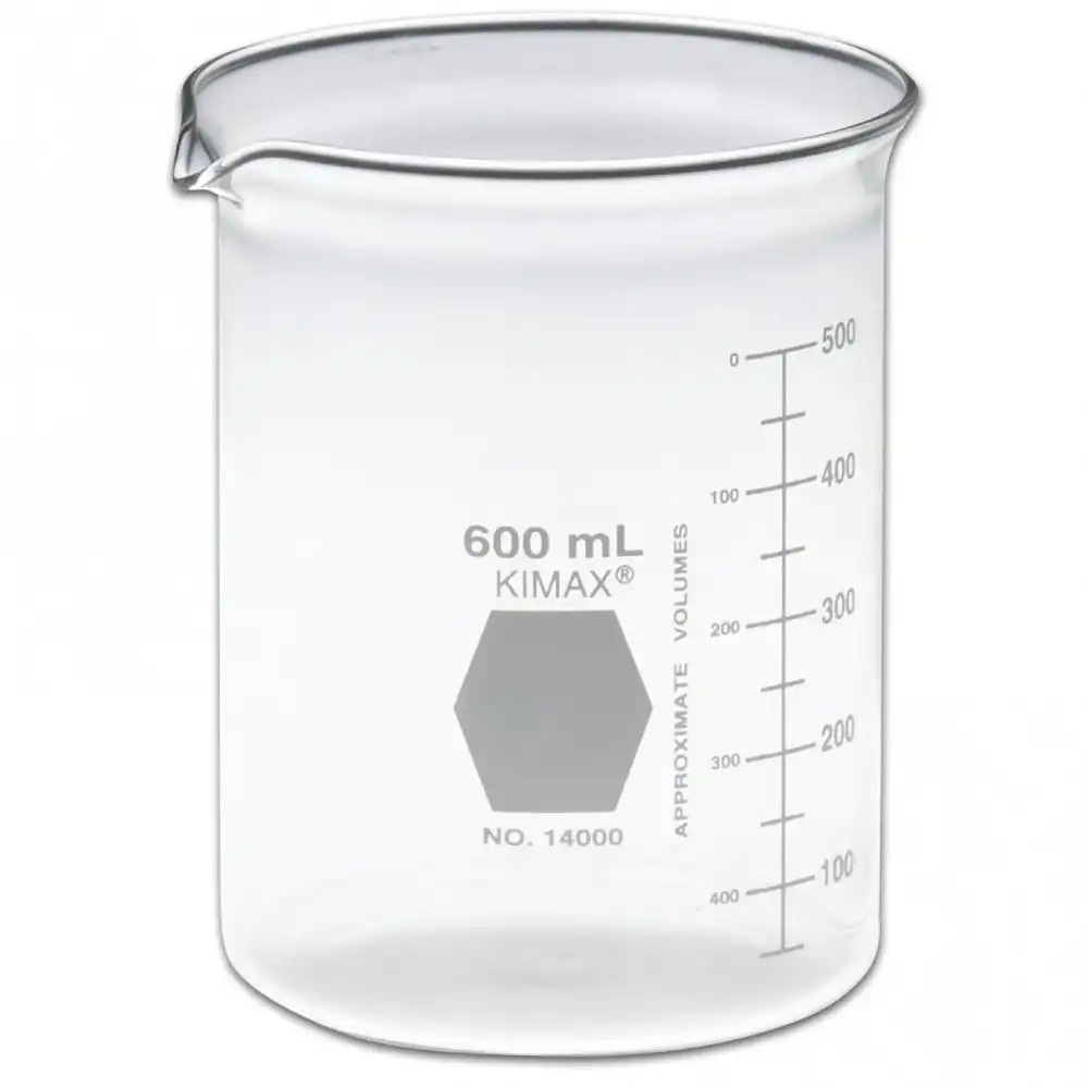 L&R Ultrasonic Cleaner Glass Beaker, 600 ml, Model 40006 thumbnail 4
