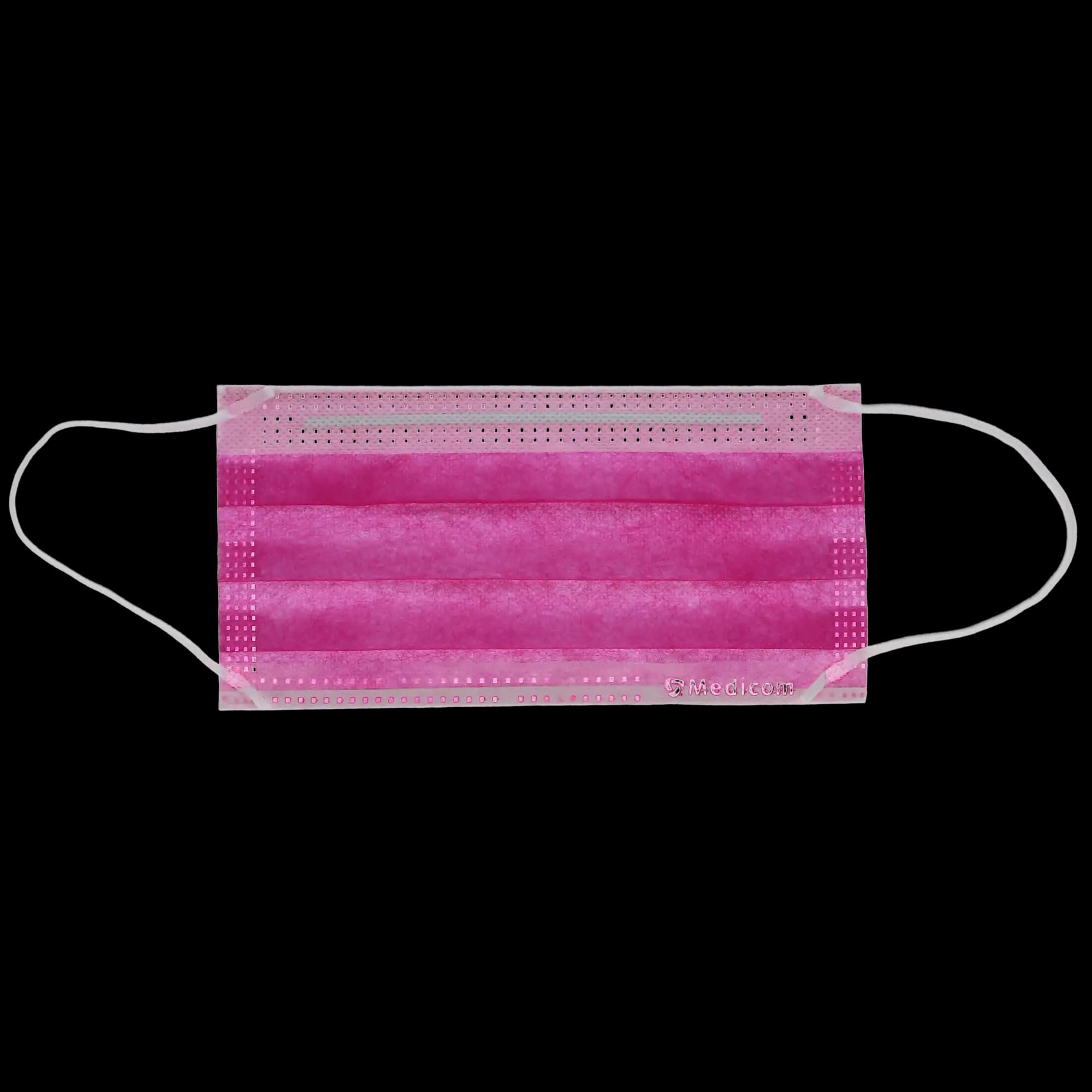 SafeMask Master Series Procedure Earloop Face Mask, ASTM Level 3, Azalea Festival (Bright Fuchsia), 50/Box, 2058 thumbnail 11