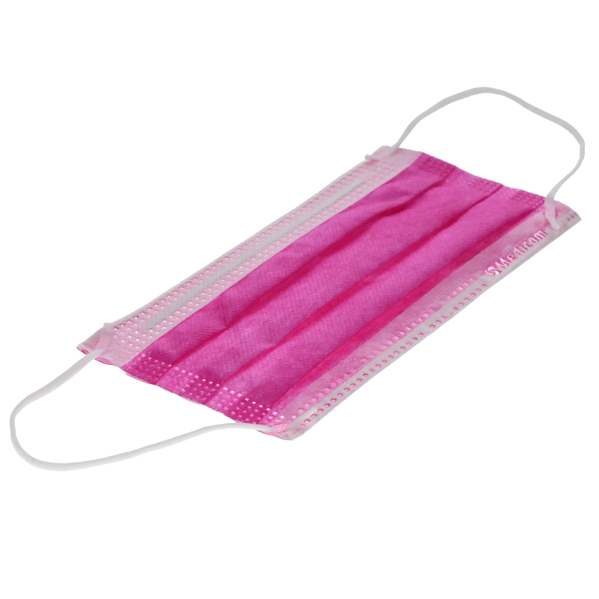SafeMask Master Series Procedure Earloop Face Mask, ASTM Level 3, Azalea Festival (Bright Fuchsia), 50/Box, 2058 thumbnail 12