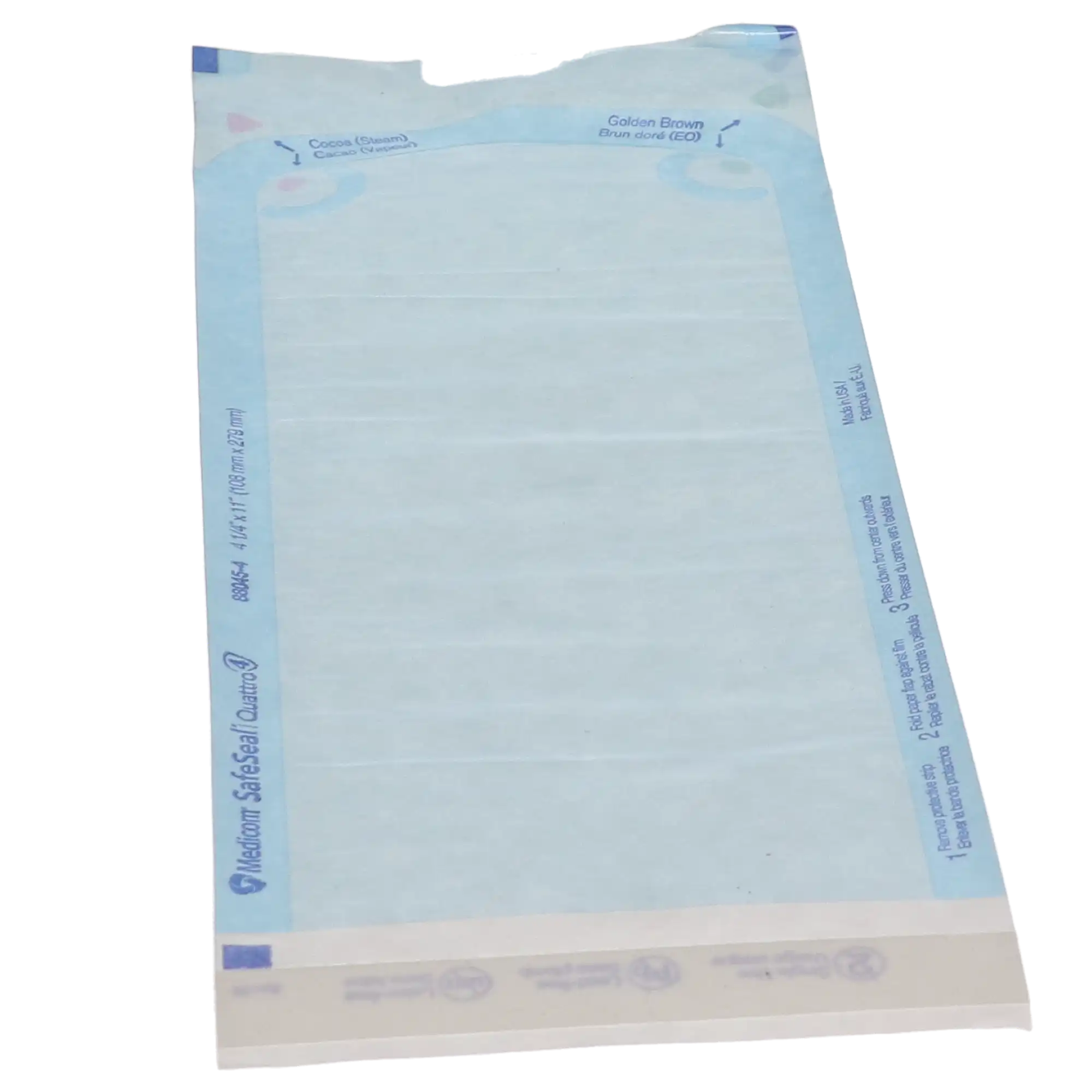 Medicom SafeSeal Quattro Self-Sealing Sterilization Pouches, 4.25" x 11", 200/Box, 88045-4 thumbnail 9