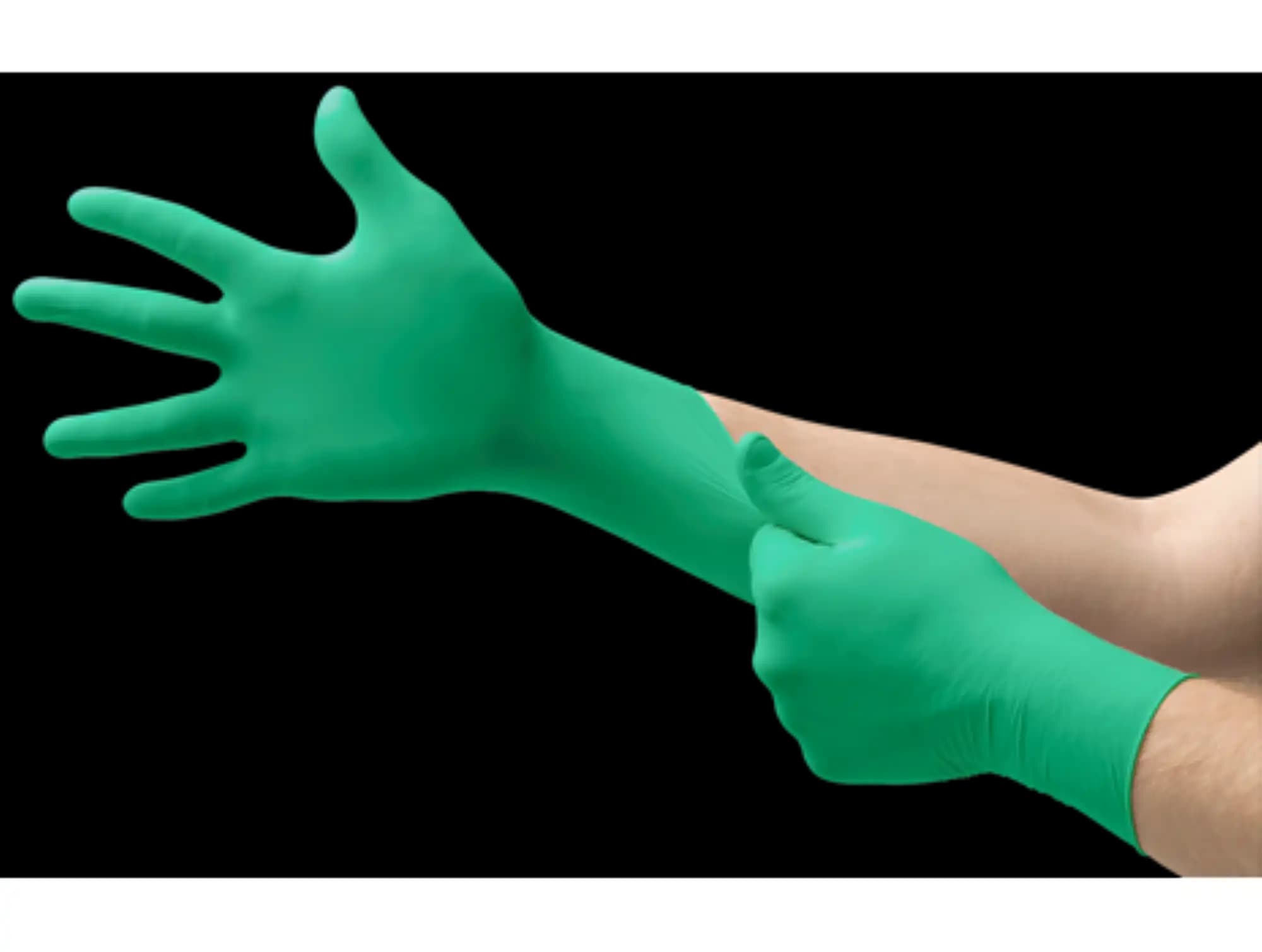 Microflex Neogard Chloroprene Exam Gloves, Powder-Free, Non-Sterile, Medium, Green, 100/Box, C522 thumbnail 8