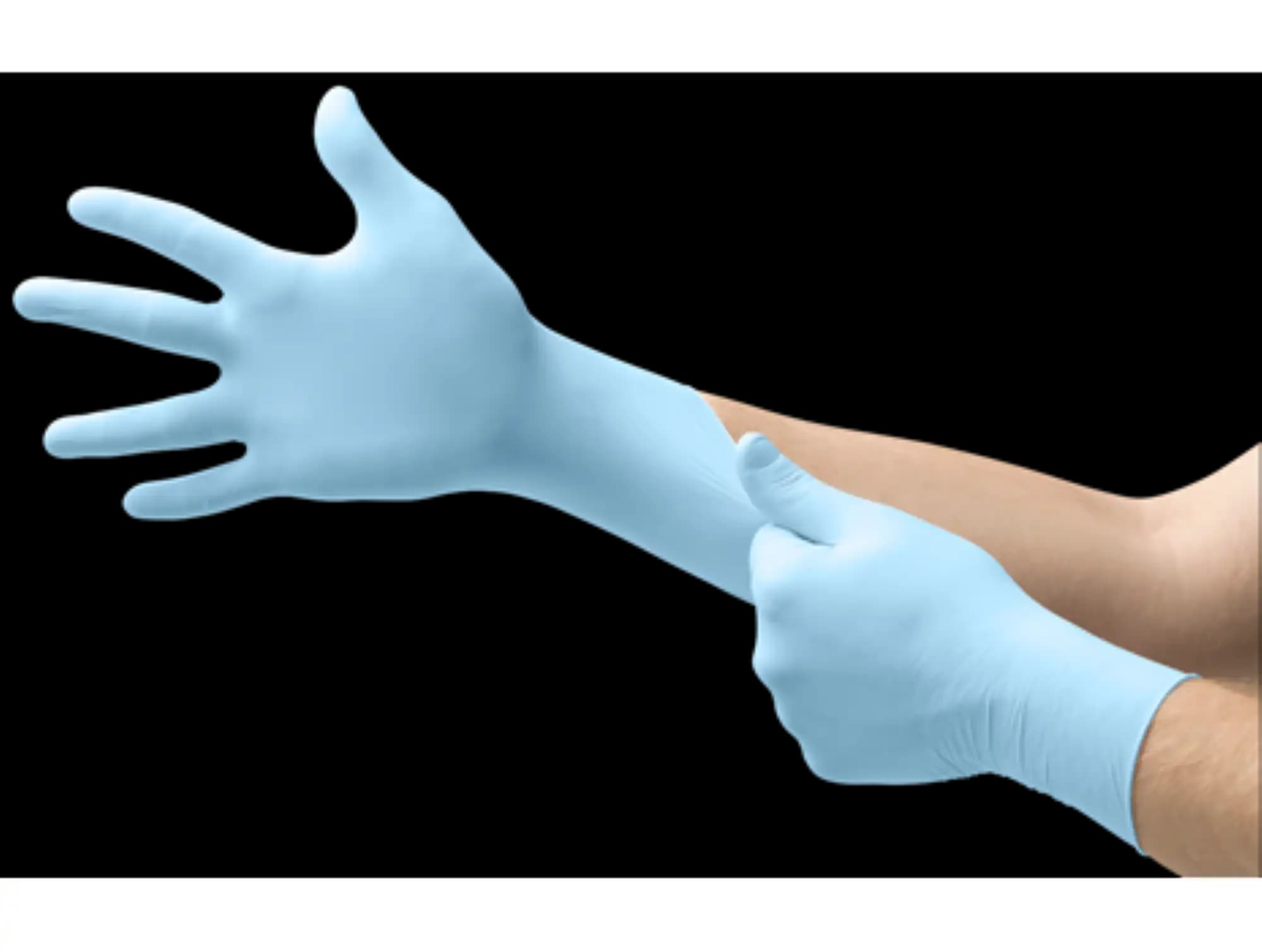 XCEED® Nitrile Examination Gloves, Powder Free, Latex Free, Blue, Extra Small, 250/Box, XC-310-XS thumbnail 7