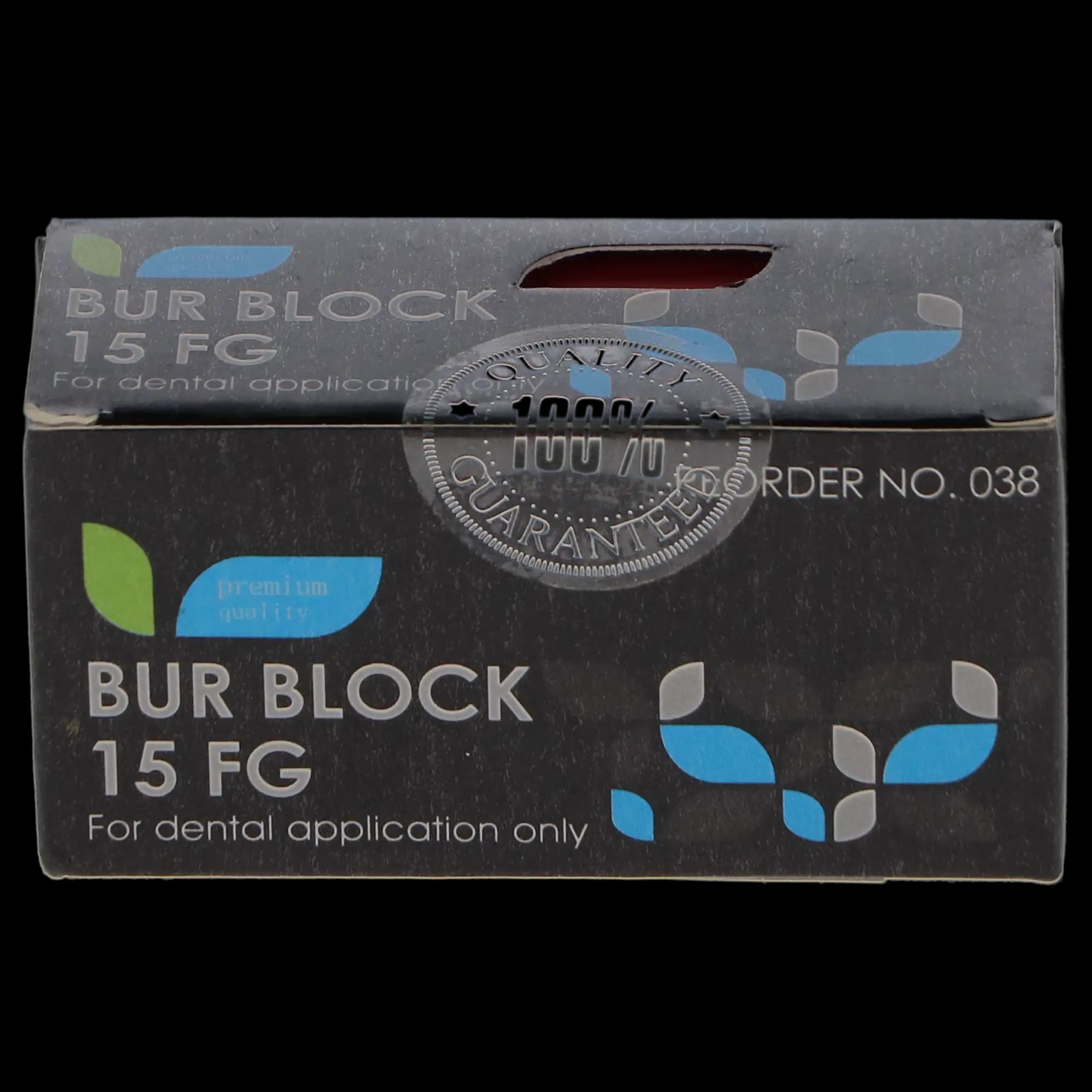 Pac-Dent Aluminum Bur Block FG Red, 15 Hole Capacity, 038R thumbnail 4