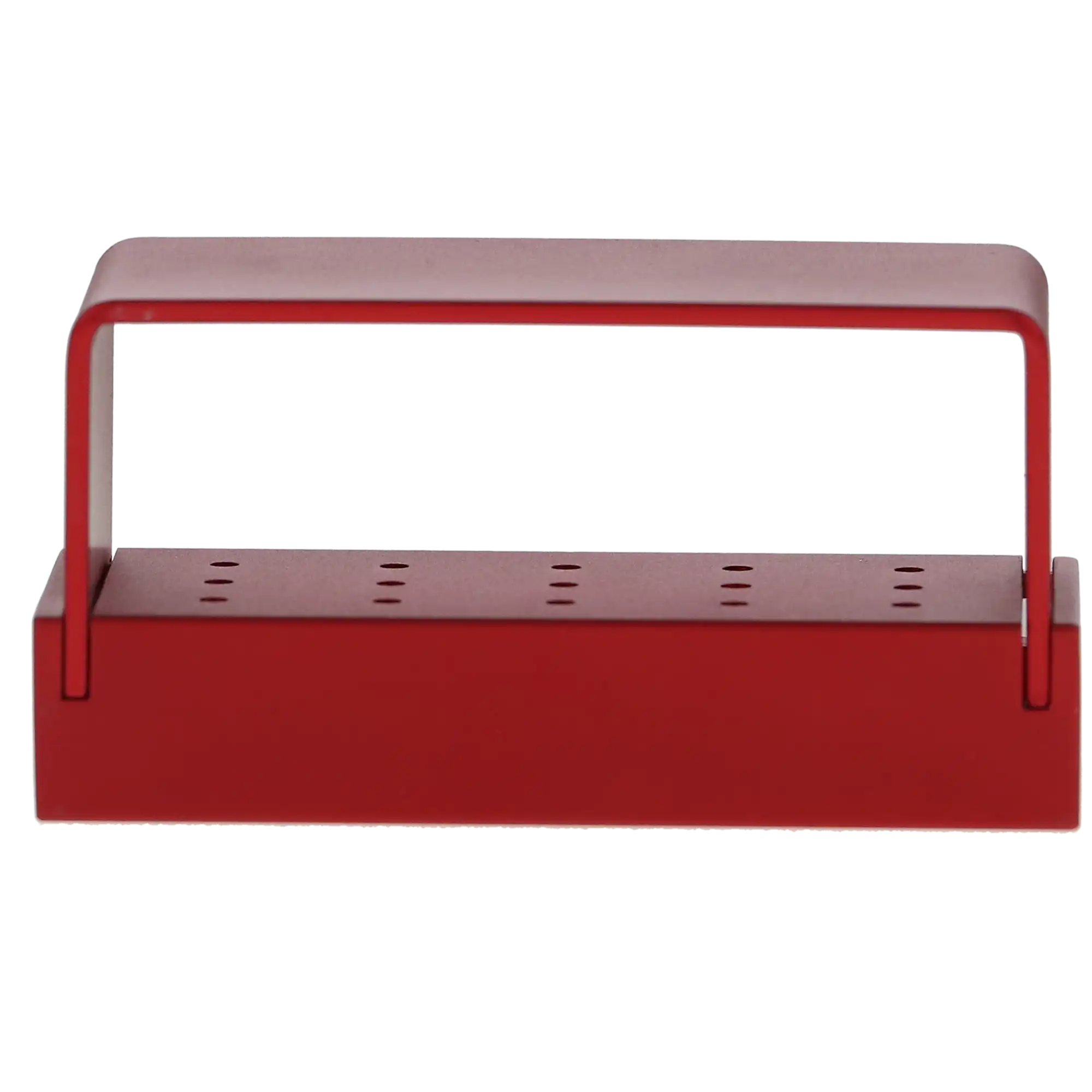 Pac-Dent Aluminum Bur Block FG Red, 15 Hole Capacity, 038R thumbnail 5