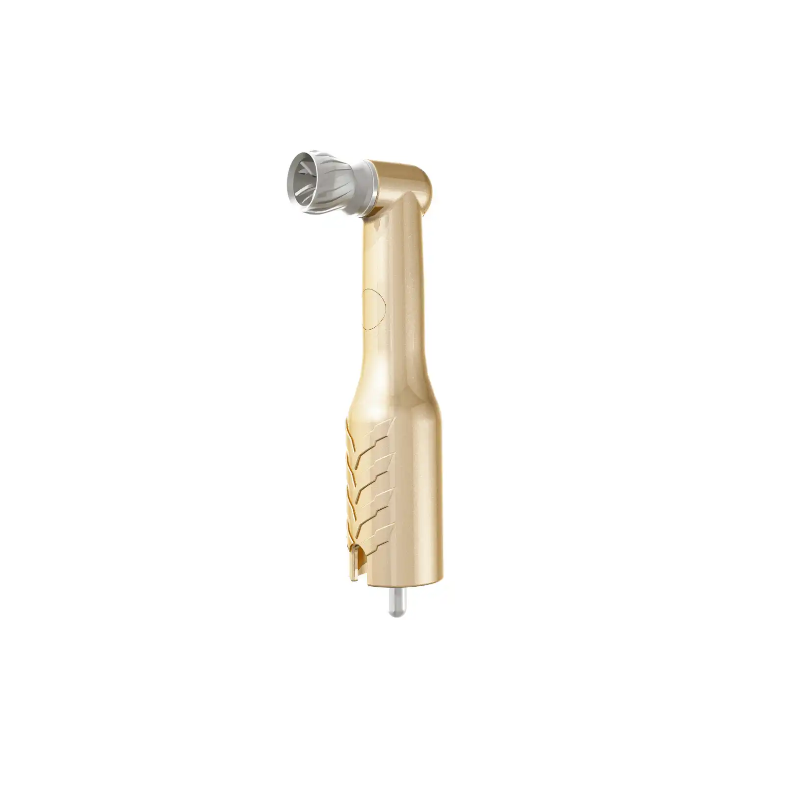 Mini 90 Sterile Disposable Prophy Angle, 90° Angle, White Firm Webbed Cup, Champagne, Latex-Free, 144/Box, S164-90-144 thumbnail 2