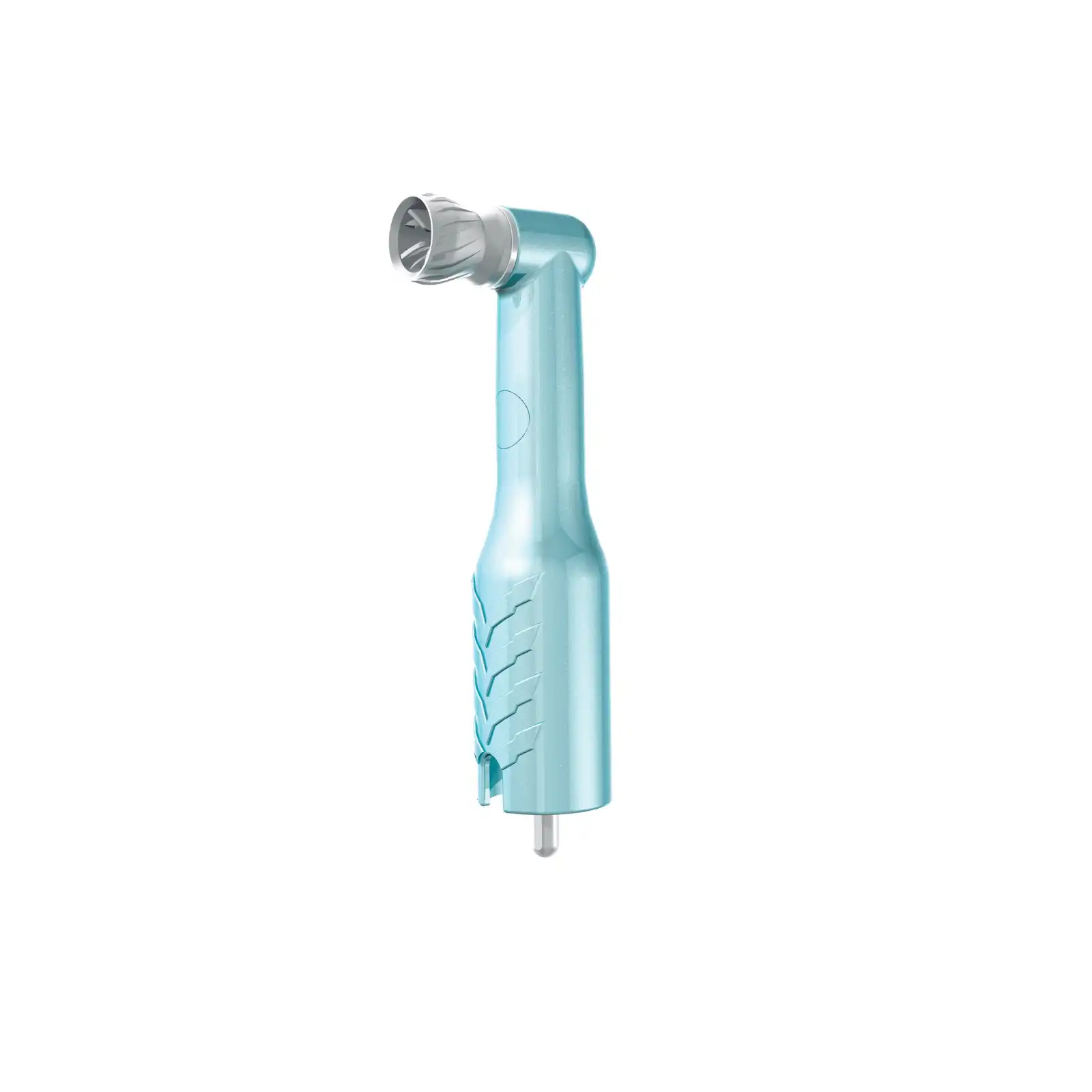 Pac-Dent Mini 90 Sterile Disposable Prophy Angles, 90° Angle, Gray Soft Cup, Turquoise, Latex-Free, 144/Box, S163-90-144 thumbnail 2
