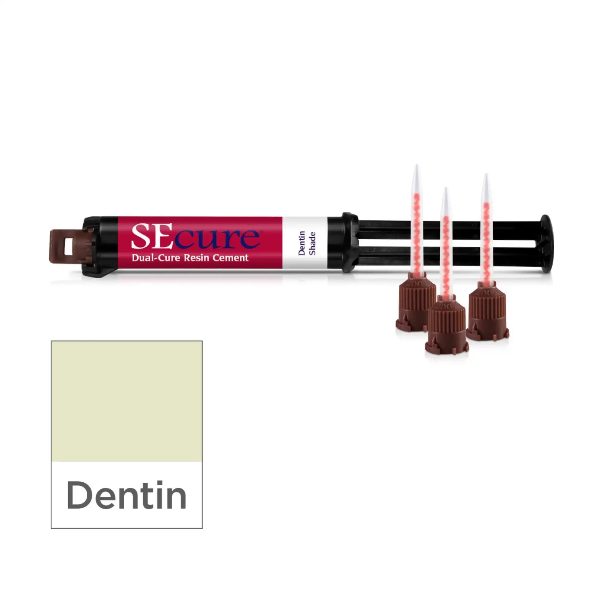 SEcure Dual-Cure Resin Cement, Syringe Refill, 9 g, Dentin Shade, 1/Pk, S274 thumbnail 9