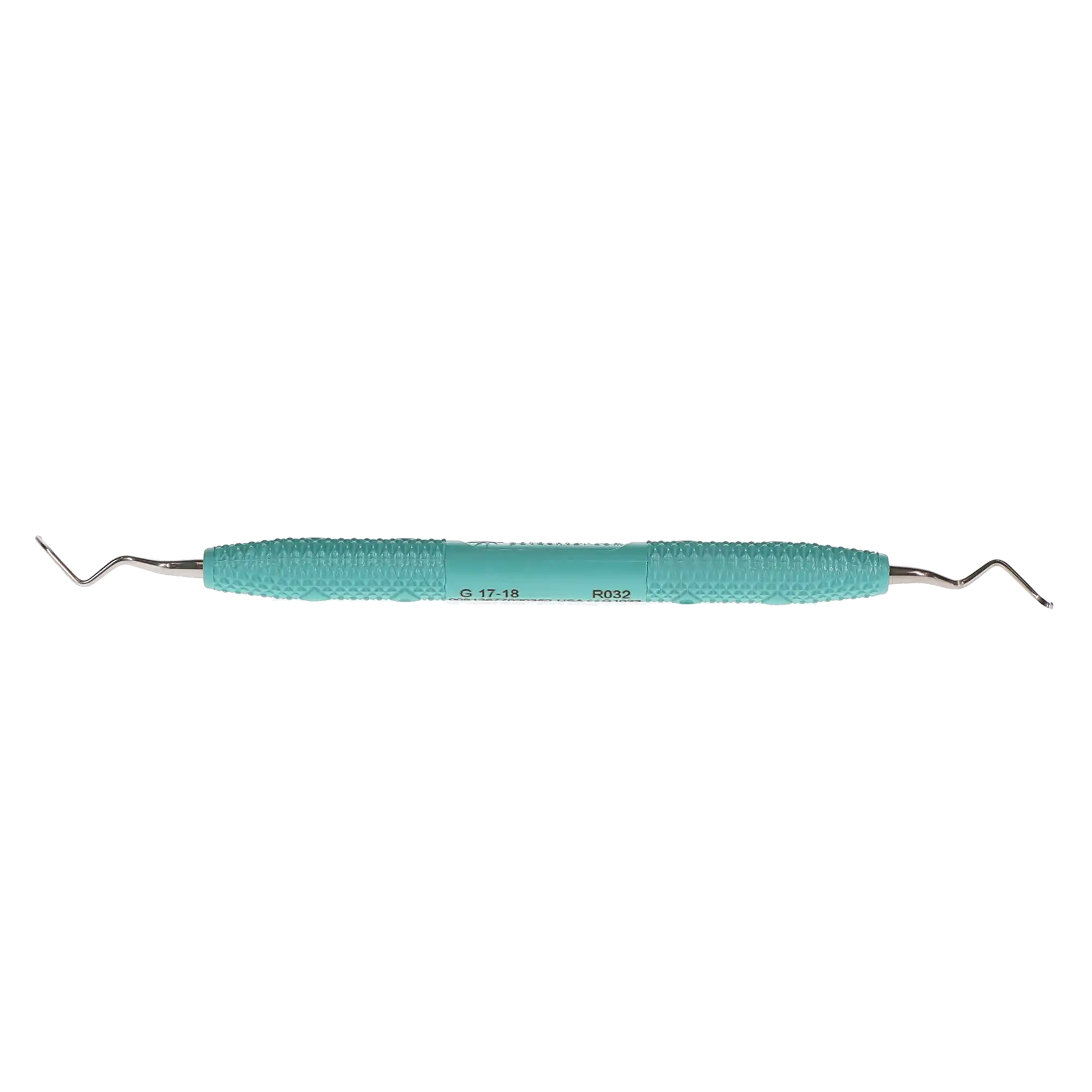 PDT Amazing Gracey Curette, Double-Ended, 17/18, Caribbean Green Resin Handle, R032 thumbnail 6