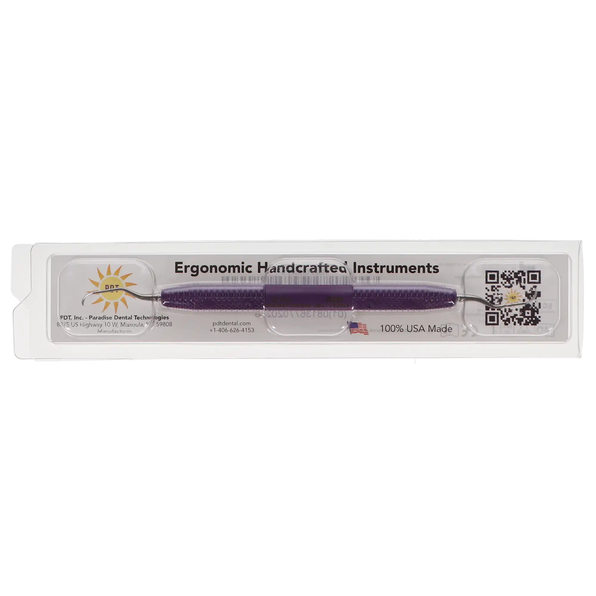 PDT Amazing Gracey 5/6 Curette, Double-Ended, Purple Resin Handle, R020 thumbnail 5