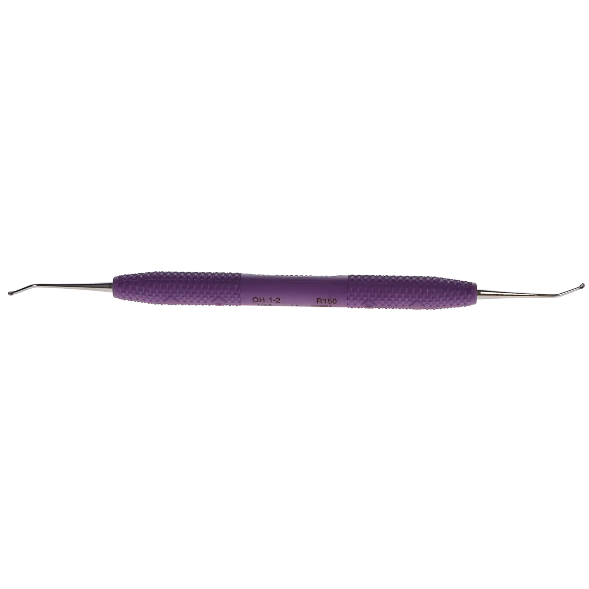 PDT O'Hehir New Millennium 1-2 Debridement Curette, Double-Ended, Purple Resin Handle, R150 thumbnail 2