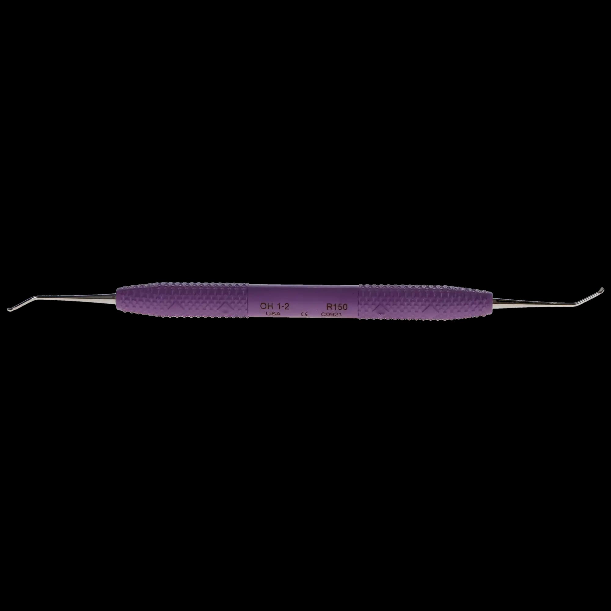 PDT O'Hehir New Millennium 1-2 Debridement Curette, Double-Ended, Purple Resin Handle, R150 thumbnail 6
