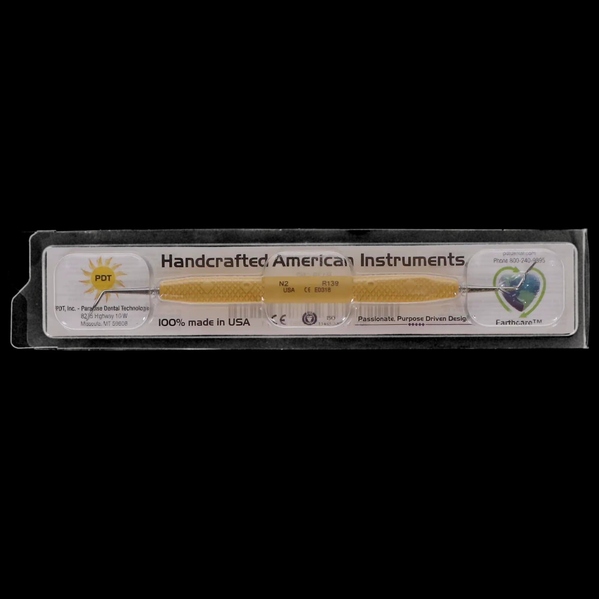 PDT Cruise N2 Posterior Sickle Scaler, Double-Ended, Yellow, 1/Pk, R139 thumbnail 5