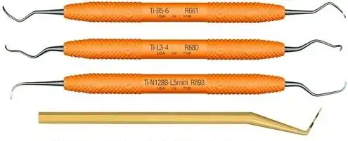 Wingrove Titanium Implant Scaler Go-To Set, R900 (3 Scalers, EasyView Probe, Ceramic Stone, FlipTop Cassette) thumbnail 2