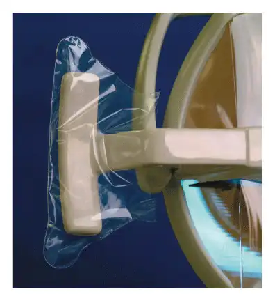 Allrap T-Style Light Handle Sleeves, Clear, 3" x 6", 500/Pk, TLC500 thumbnail 5