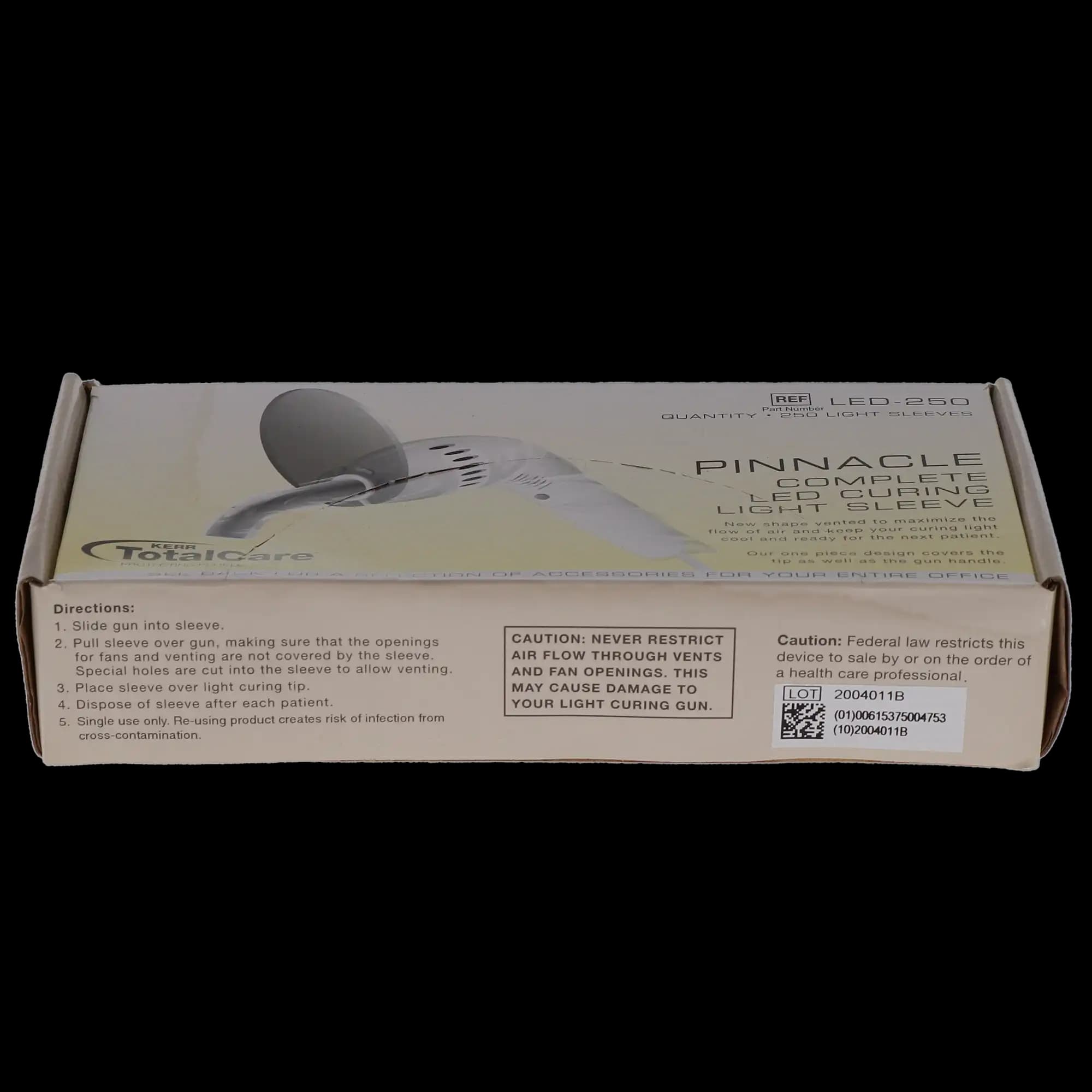 Complete LED Curing Light Sleeves / Covers, 250/Pk, LED250 thumbnail 9