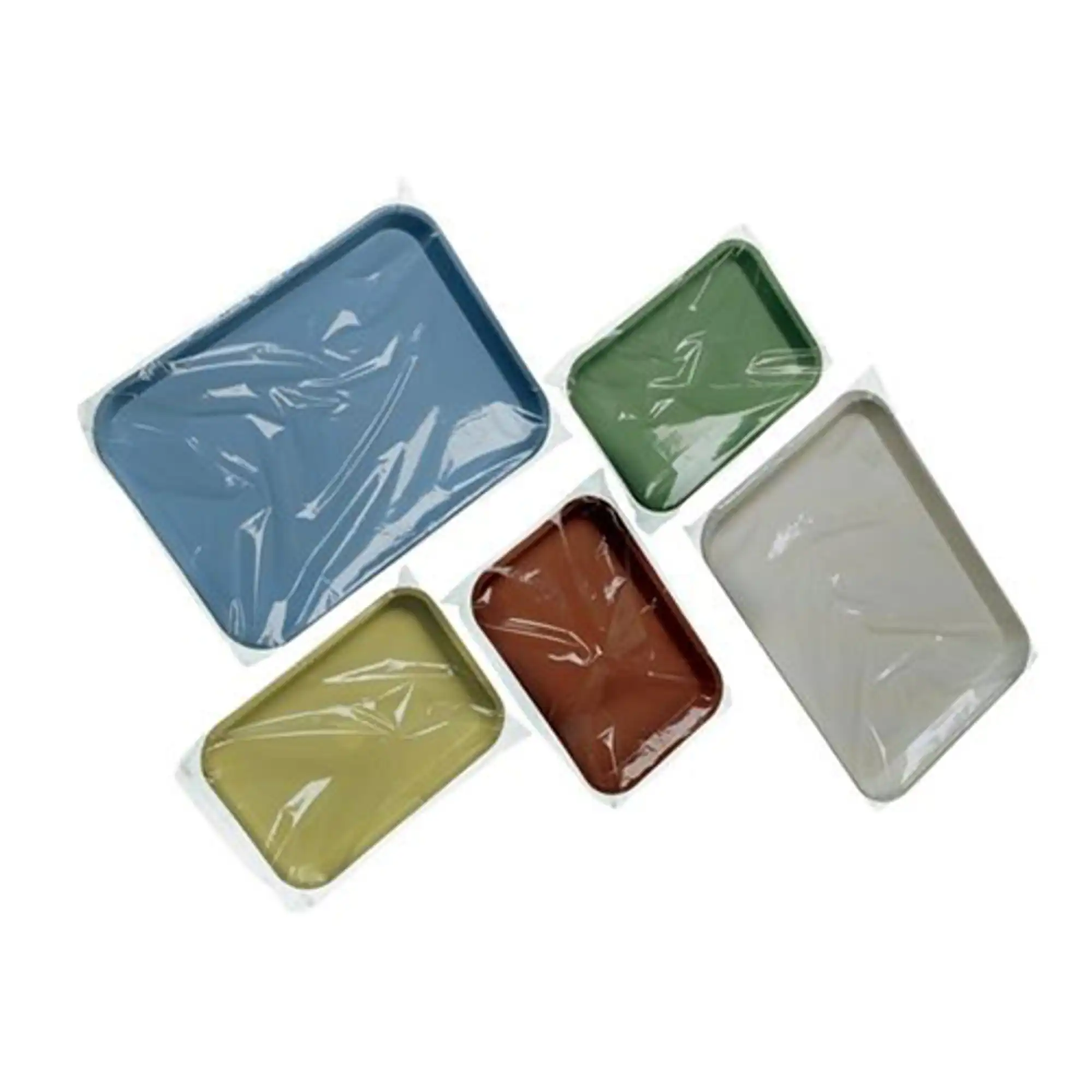 Pinnacle Tray Sleeve, Size B, 10.5" x 14", Clear Plastic, Fits Ritter B & A-dec Trays, 500/Box, 3000-B thumbnail 7