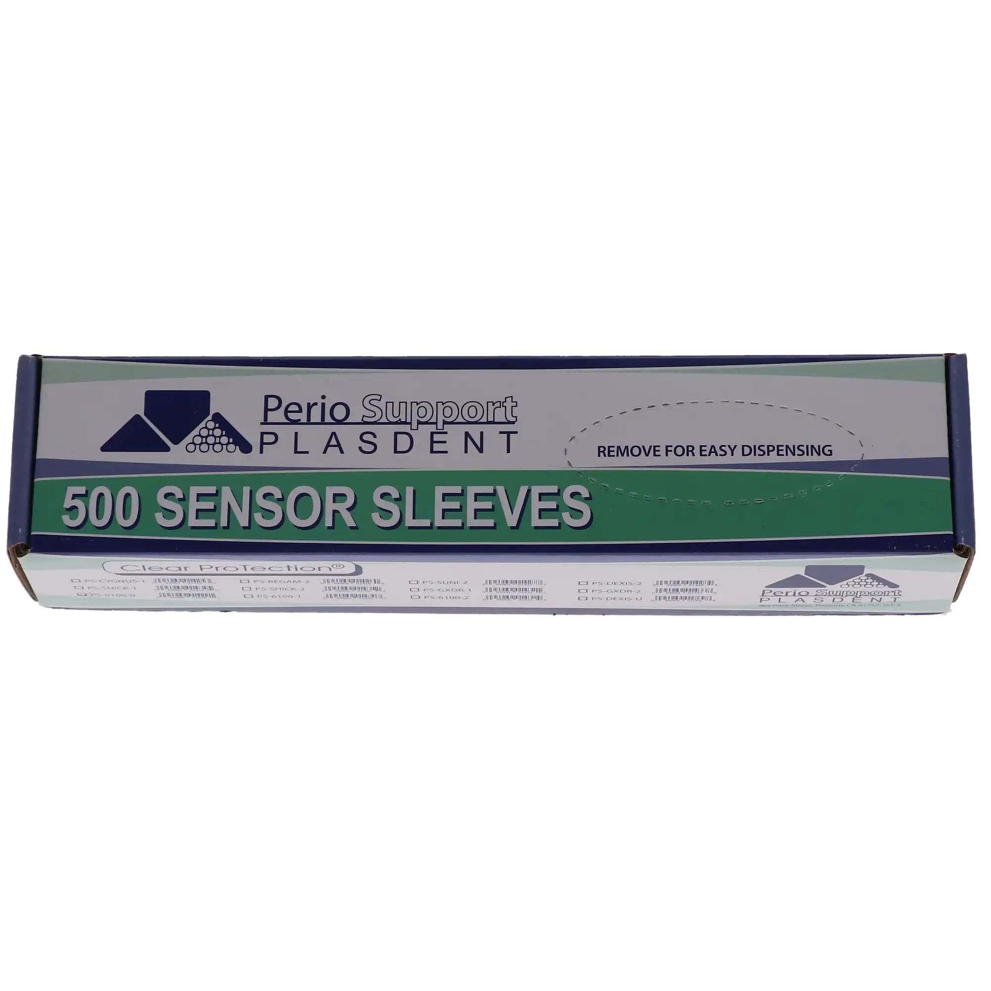 Plasdent Digital X-Ray Sensor Sleeves for Carestream/Kodak 6100, Size 0, Clear Plastic, 9.5", 500/Box, PS-6100-0 thumbnail 3