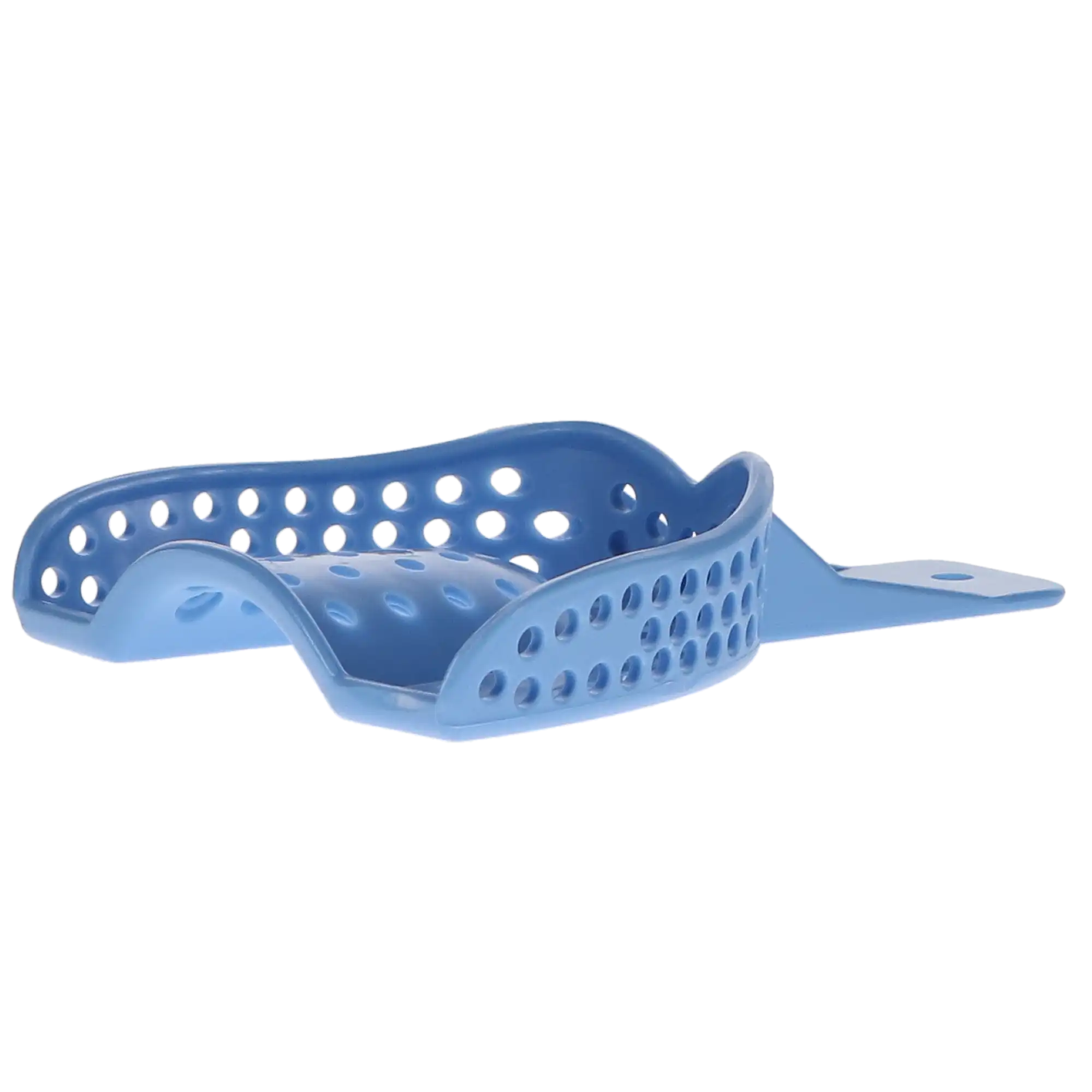 Plasdent Excellent II Disposable Impression Trays, Perforated, Size 3 Medium Upper Arch, Baby Blue, 12/Pack, IT2-MU thumbnail 2