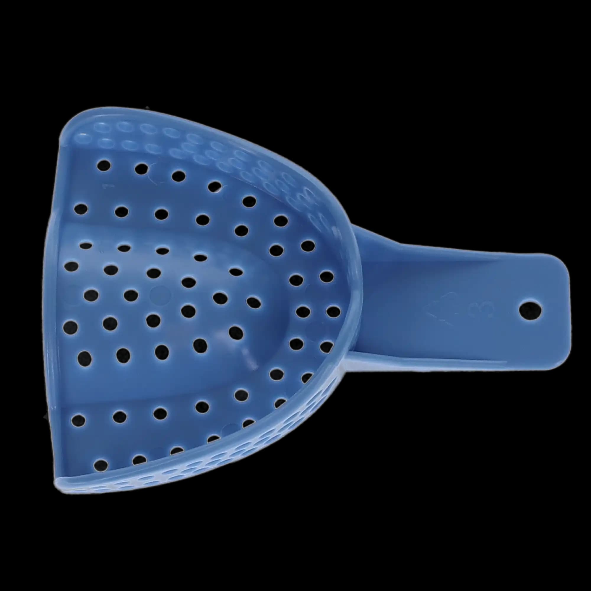 Plasdent Excellent II Disposable Impression Trays, Perforated, Size 3 Medium Upper Arch, Baby Blue, 12/Pack, IT2-MU thumbnail 6