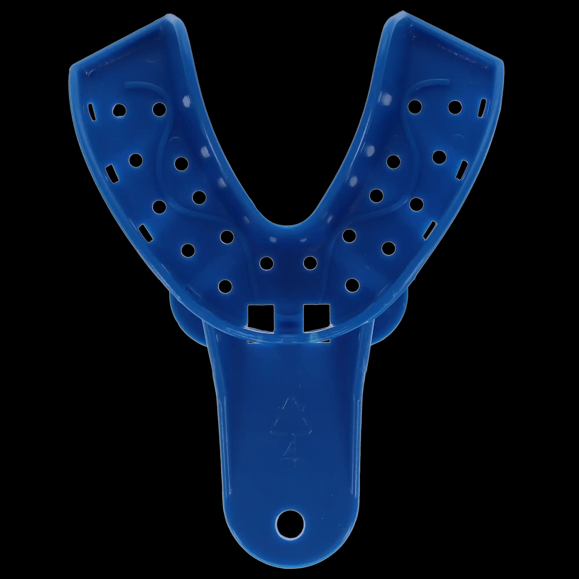 Excellent Disposable Impression Trays, #4 Medium Lower, Perforated Plastic, 12/Pk, IT-ML thumbnail 6