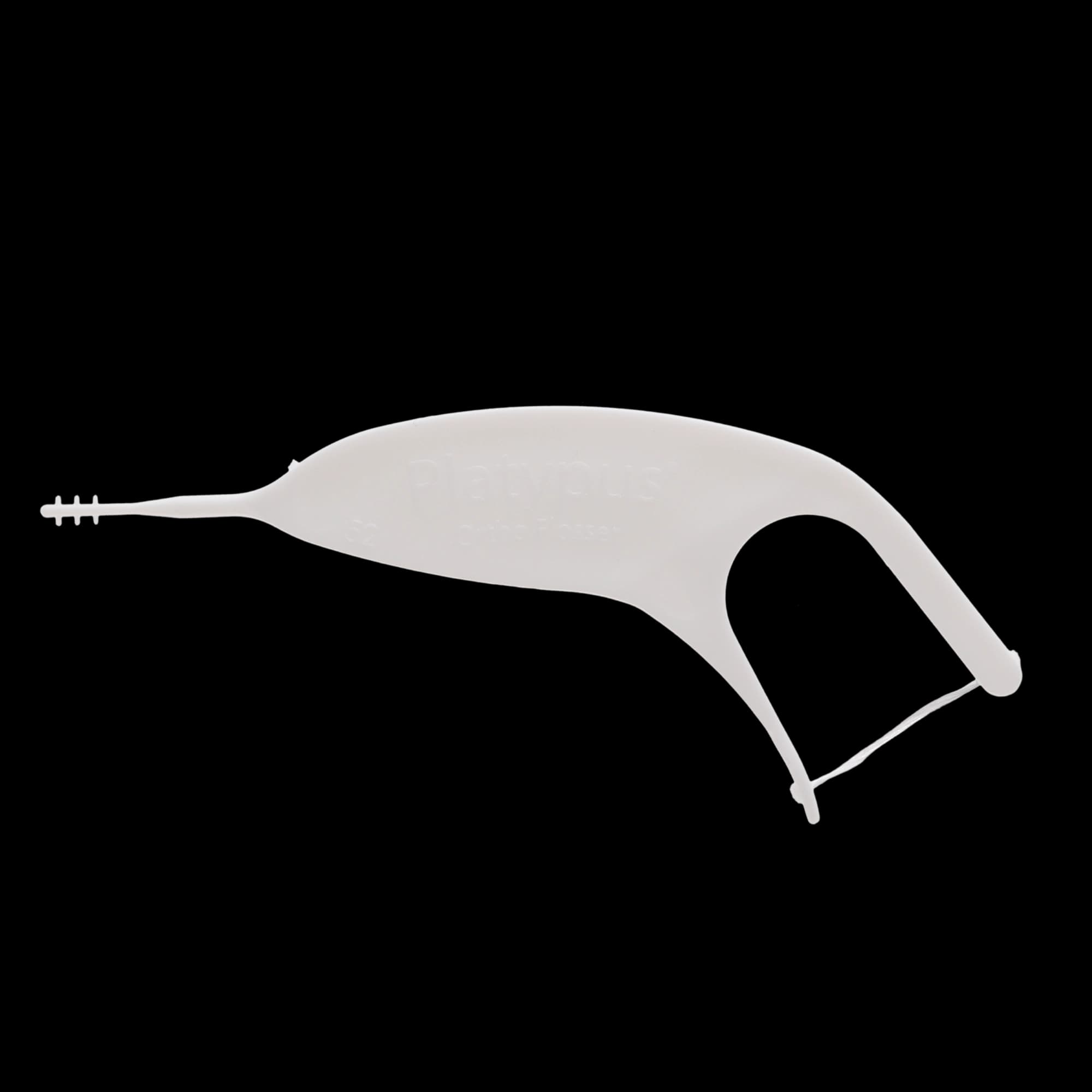 Platypus Orthodontic Flossers, No Threader Required, with Interdental Pick, 30/Bag, T130 thumbnail 3