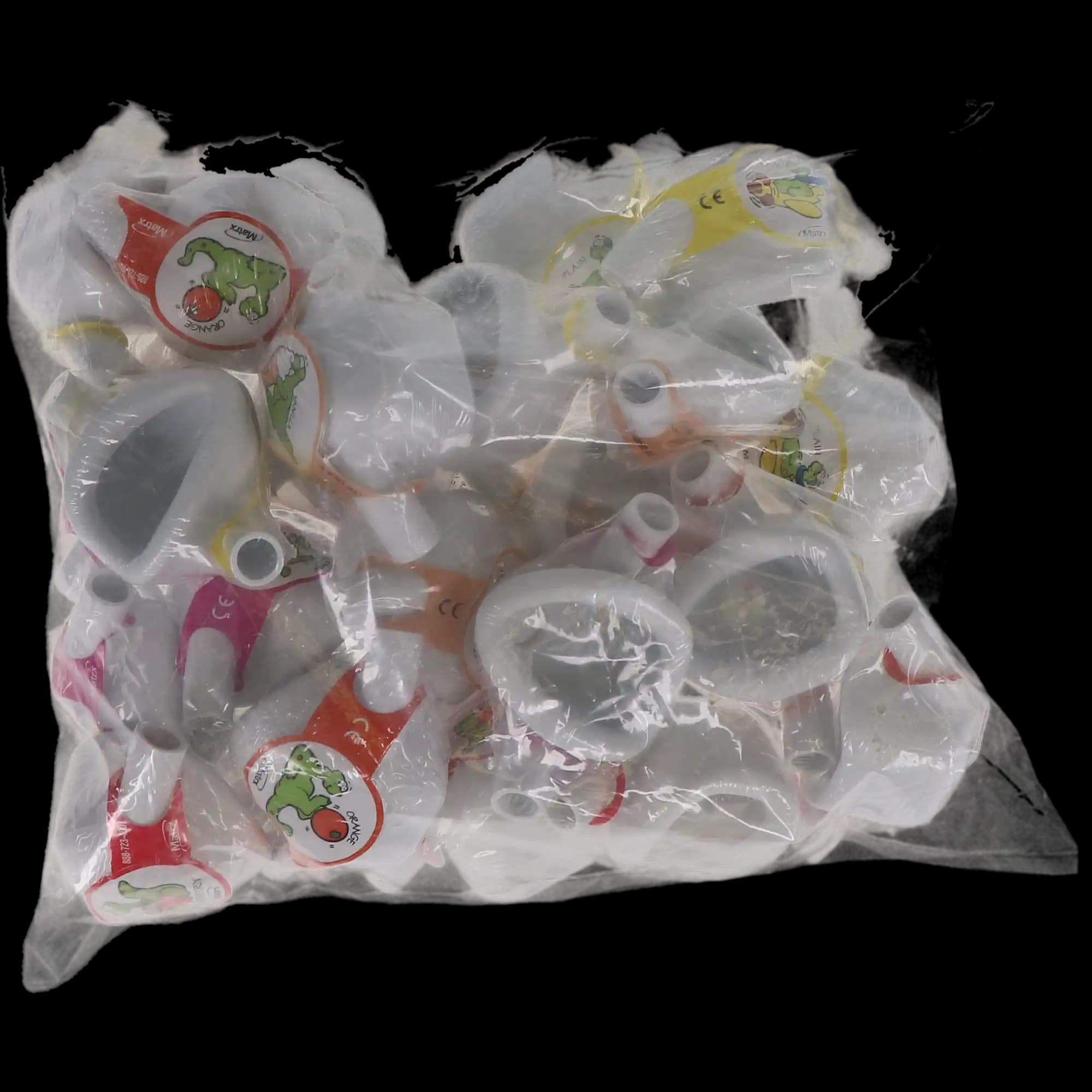 DynoMite Single-Use Nasal Hoods, Medium, Assorted Scents, Latex-Free, 24/Pk, 91316473 thumbnail 6