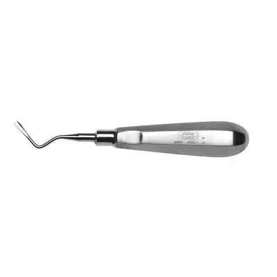 Premier Apical Elevator #1, Pointed, Single-End, Large Stainless Steel Handle, 1/Pk, 1003357 thumbnail 2