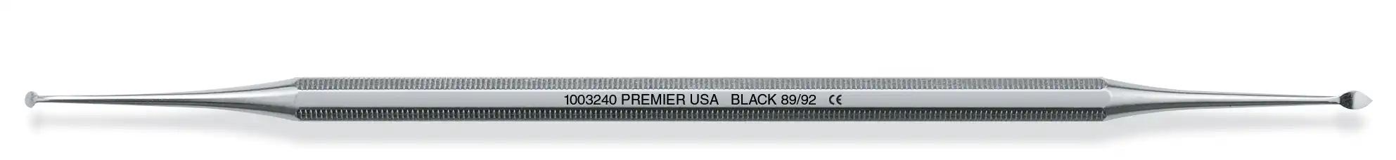 Premier #89/92 Discoid-Cleoid Carver, Double-Ended, Black, Standard Handle, 1003240 thumbnail 2
