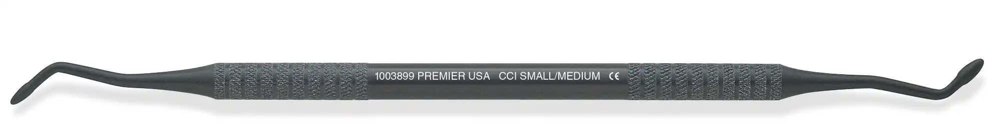 Premier Composite Contact Instrument (CCI), Small/Medium, Double-Ended, Black Anodized Aluminum, Round Handle, 1/Pk, 1003899 thumbnail 2