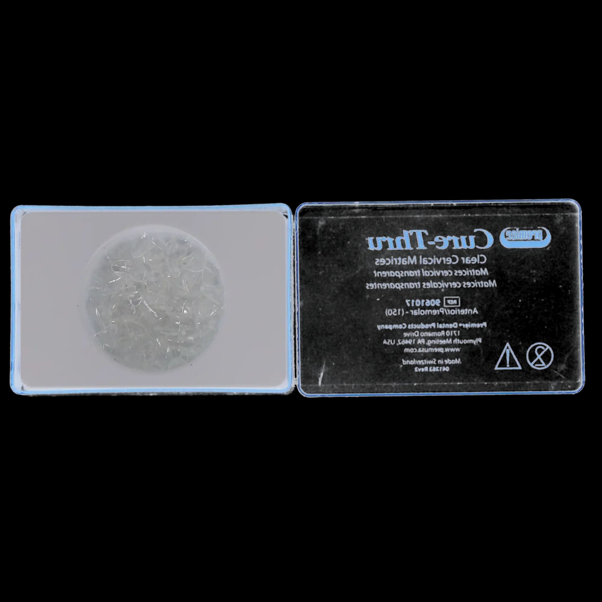Premier Cure-Thru Clear Cervical Matrices, Anterior/Premolar, 150/Box, 9061017 thumbnail 6