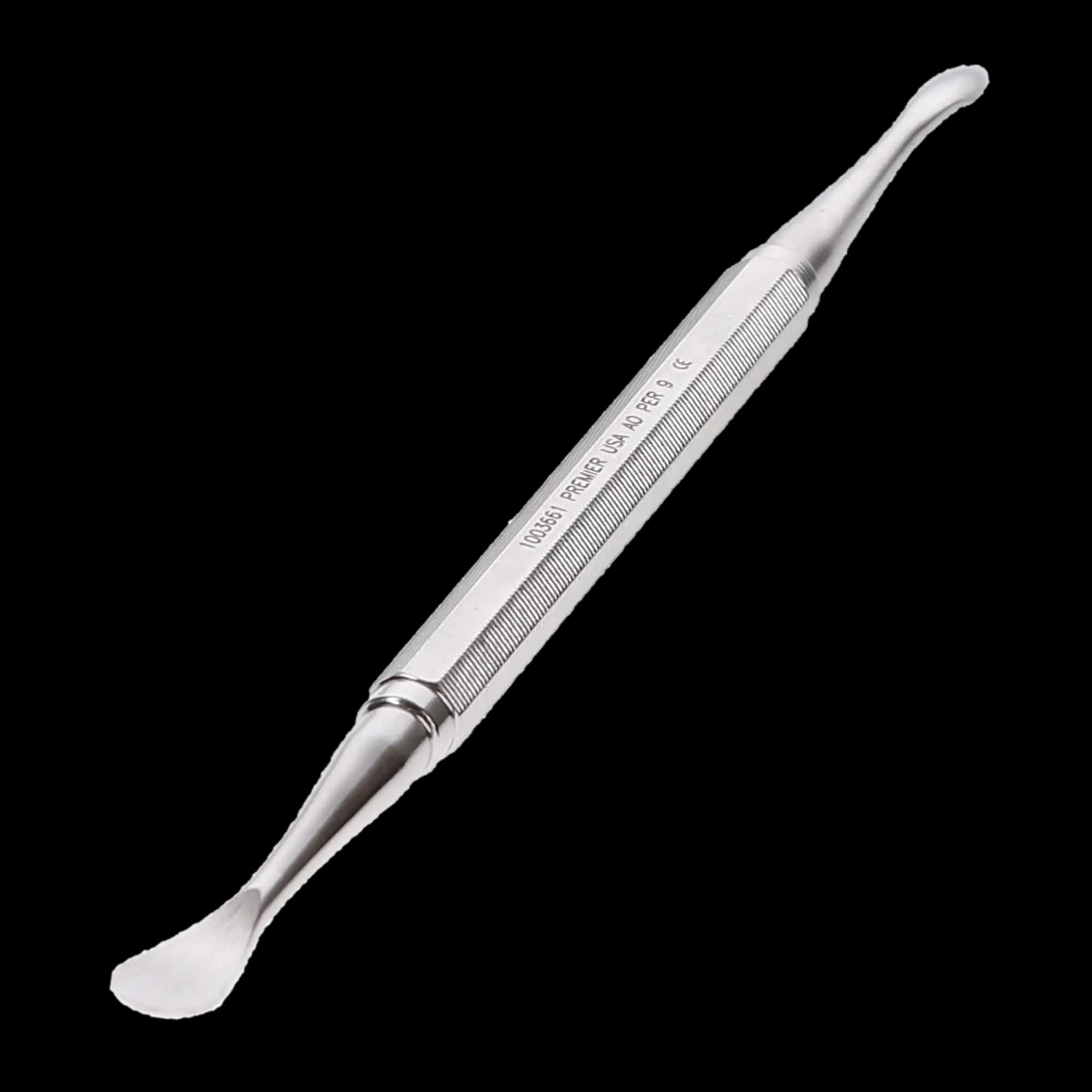 Premier Perio Elevator Molt #9, Double-End, Octagonal Handle, Stainless Steel, 1 Each, 1003661 thumbnail 2