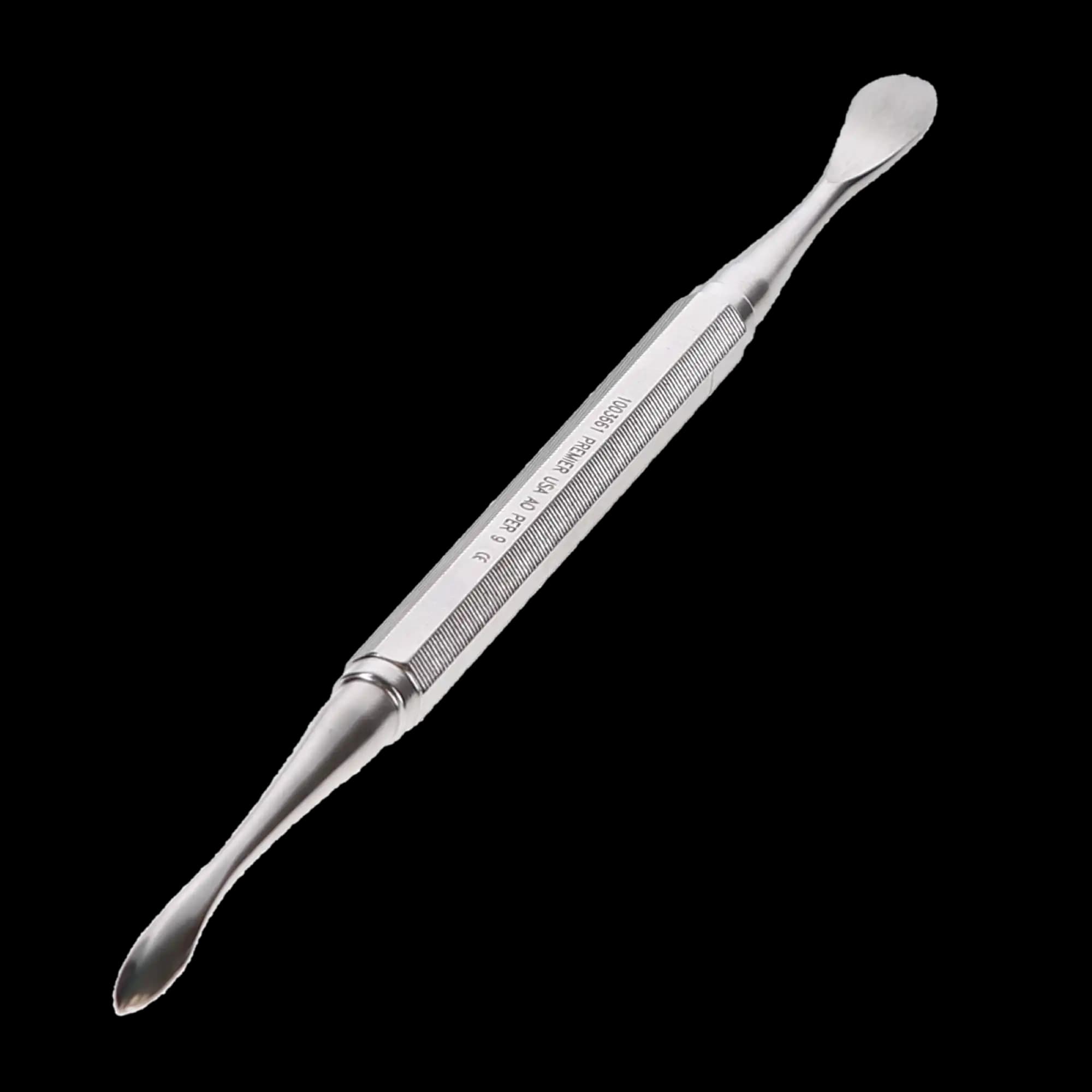 Premier Perio Elevator Molt #9, Double-End, Octagonal Handle, Stainless Steel, 1 Each, 1003661 thumbnail 3