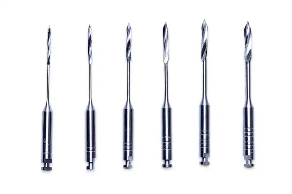 Premier Peeso Drills, Right Angle Latch, #1, 19mm, Stainless Steel, 6/Pk, 9055021 thumbnail 2
