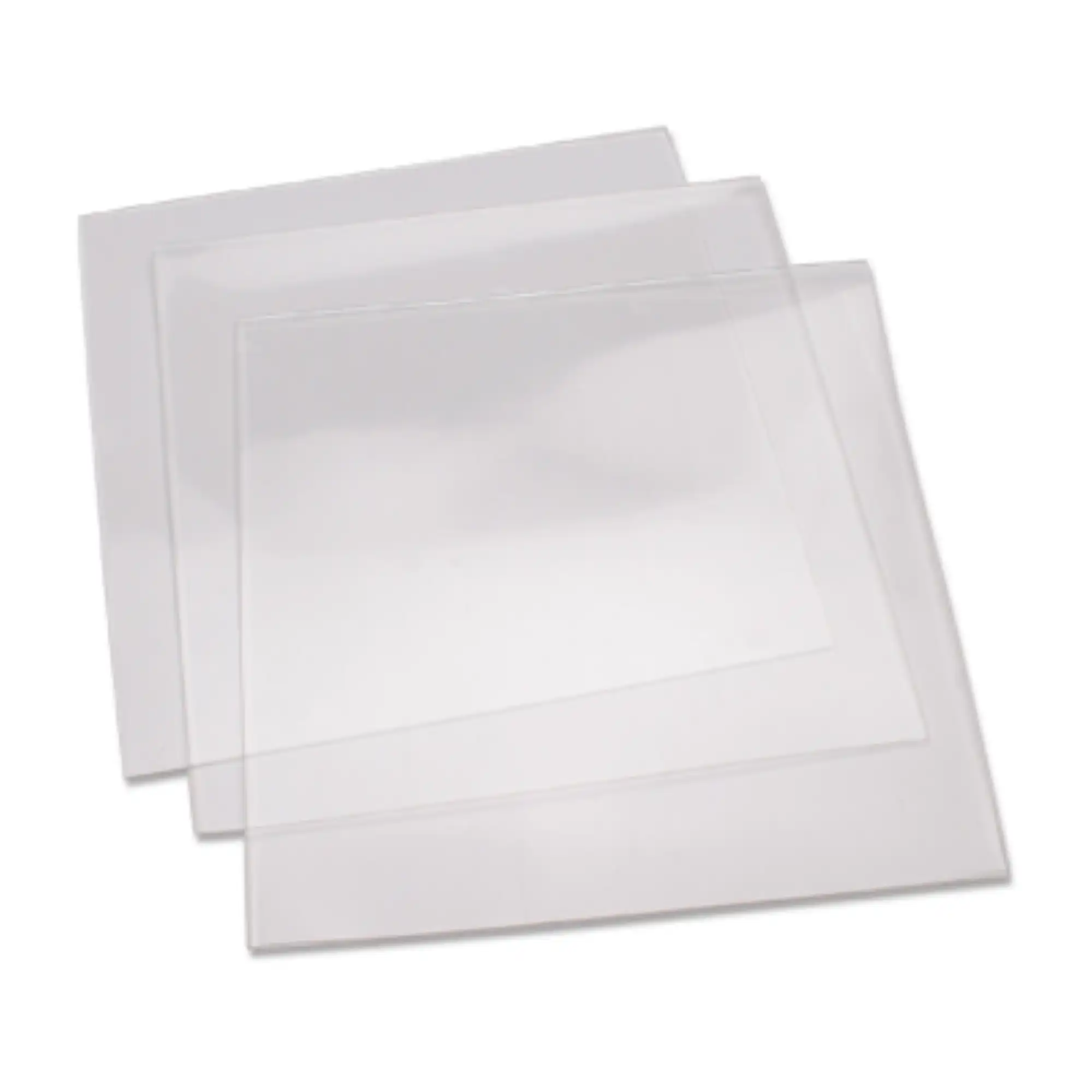 Perfecta Tray Material, Clear, 0.040" x 5" x 5", 25 Sheets/Box, 4008305 thumbnail 3