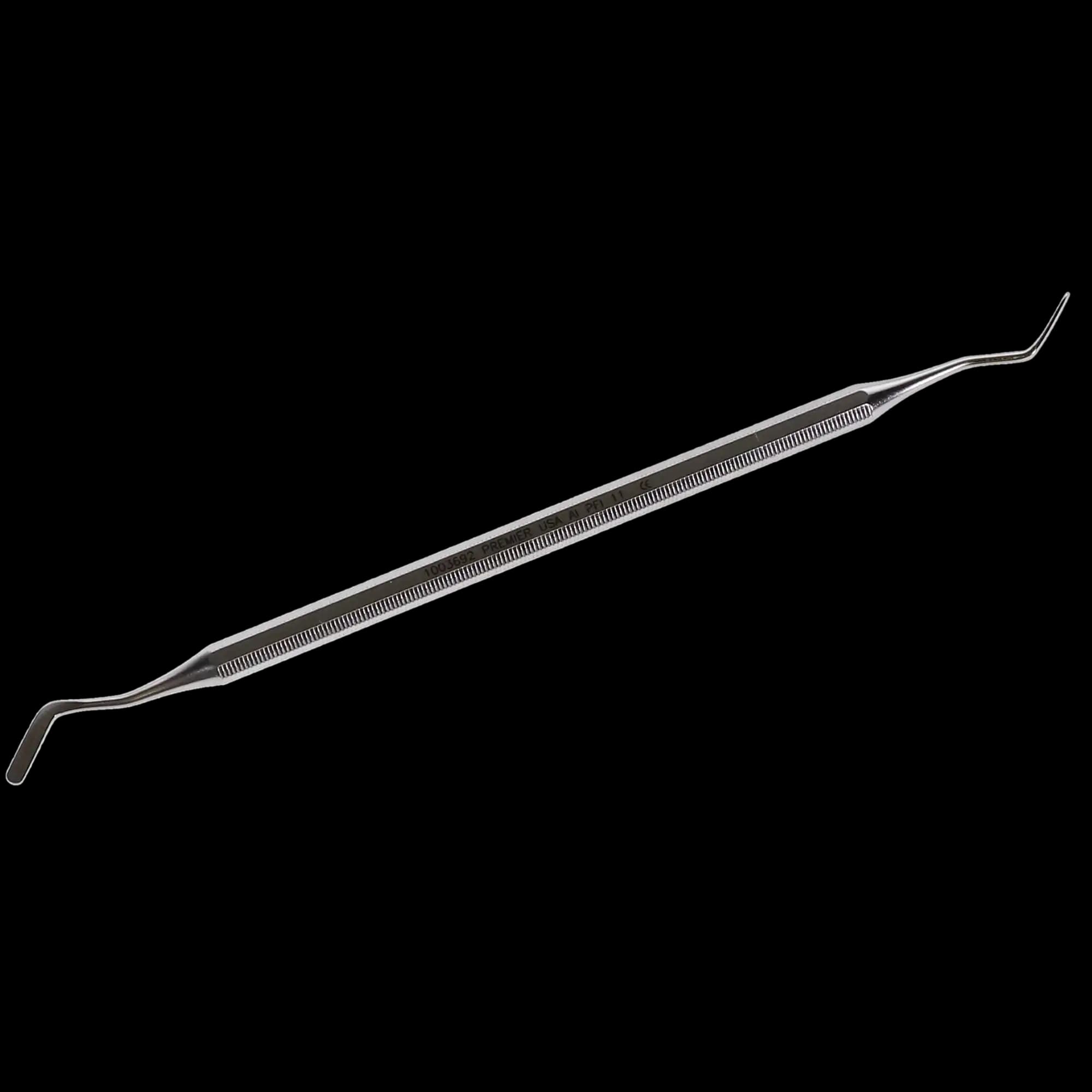 Premier Plastic Filling Instrument DE #11, Double-End, Octagonal Handle, Standard, 1/Pk, 1003692 thumbnail 4