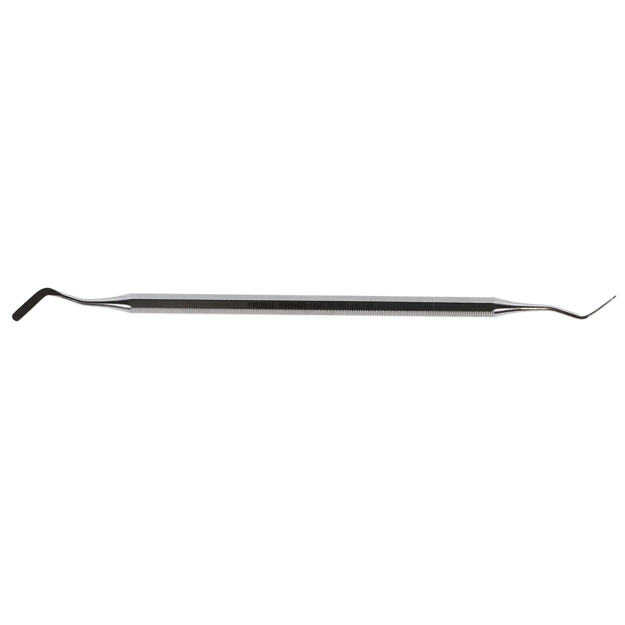 Premier Plastic Filling Instrument DE #11, Double-End, Octagonal Handle, Standard, 1/Pk, 1003692 thumbnail 6