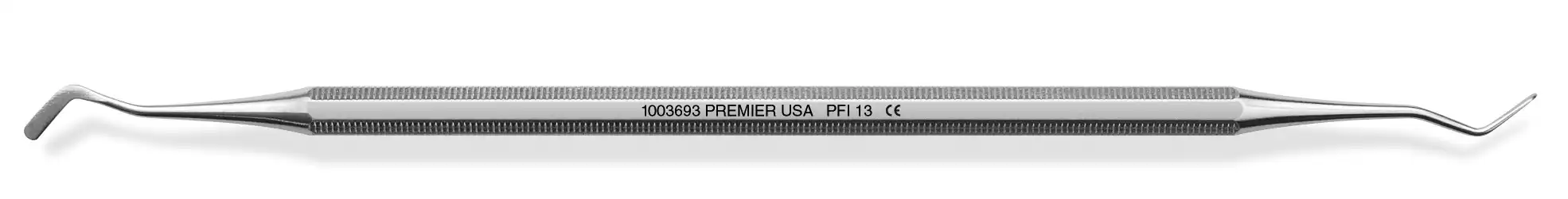 Premier Plastic Filling Instrument DE #13, Double-End, Octagonal Handle, 1/Pk, 1003693 thumbnail 2