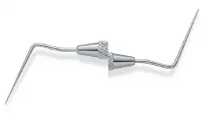Premier Root Canal Plugger, Double-End, Round Handle, RC 1/3, Stainless Steel, 1/Pk, 1003862 thumbnail 2