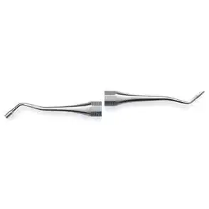 Premier Dental Marquette Serrated Double-Ended Amalgam Plugger/Condenser, #2, 1.1mm/1.4mm Tips, Octagonal Handle, 1003783 thumbnail 2