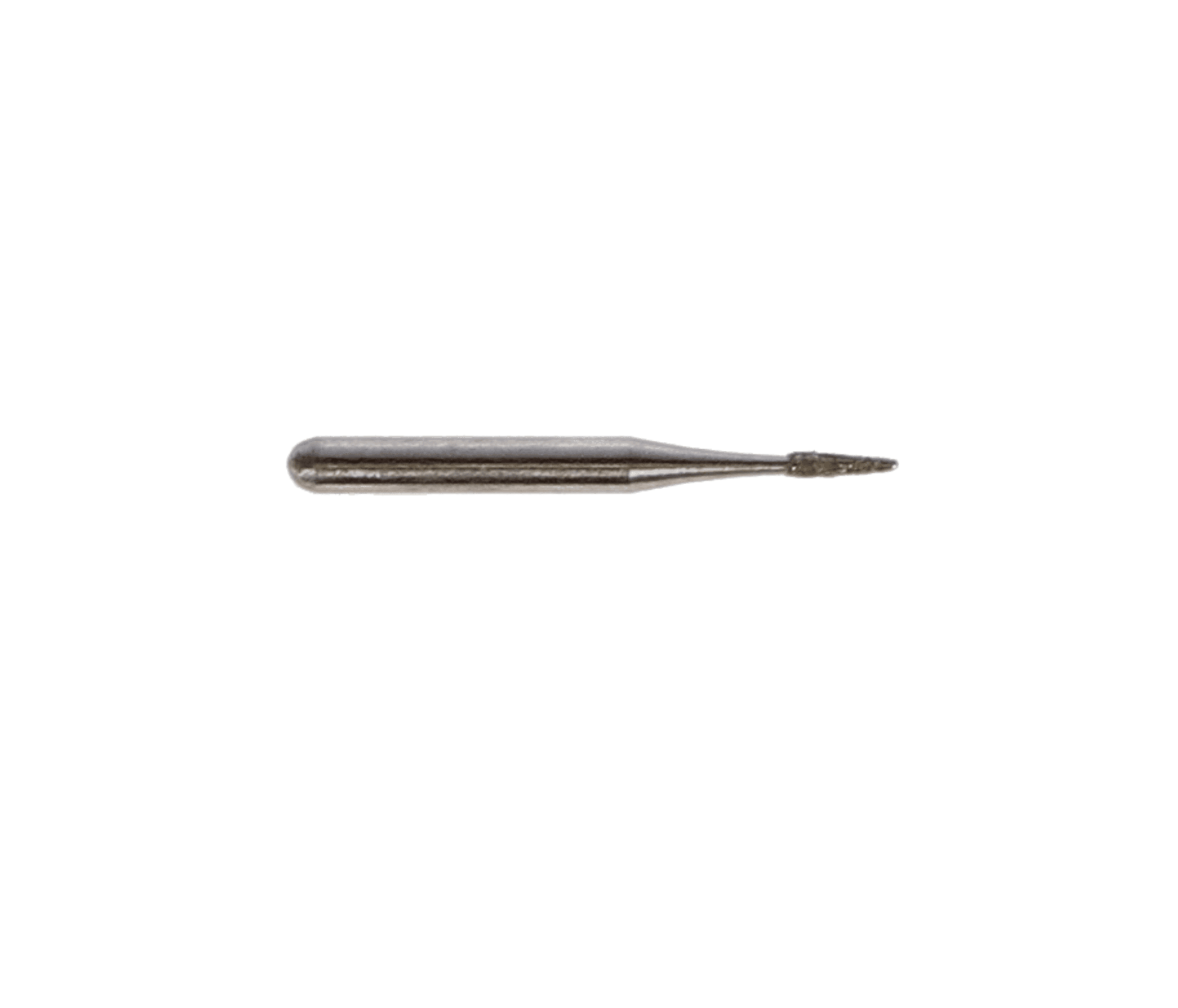 Premier Solo Diamond Single-Use FG Bur, Pit & Fissure #1300FS, Fine Grit, 0.8 mm Diameter, 3.0 mm Length, Red Ring, 25/Pk, 8889MFS thumbnail 2