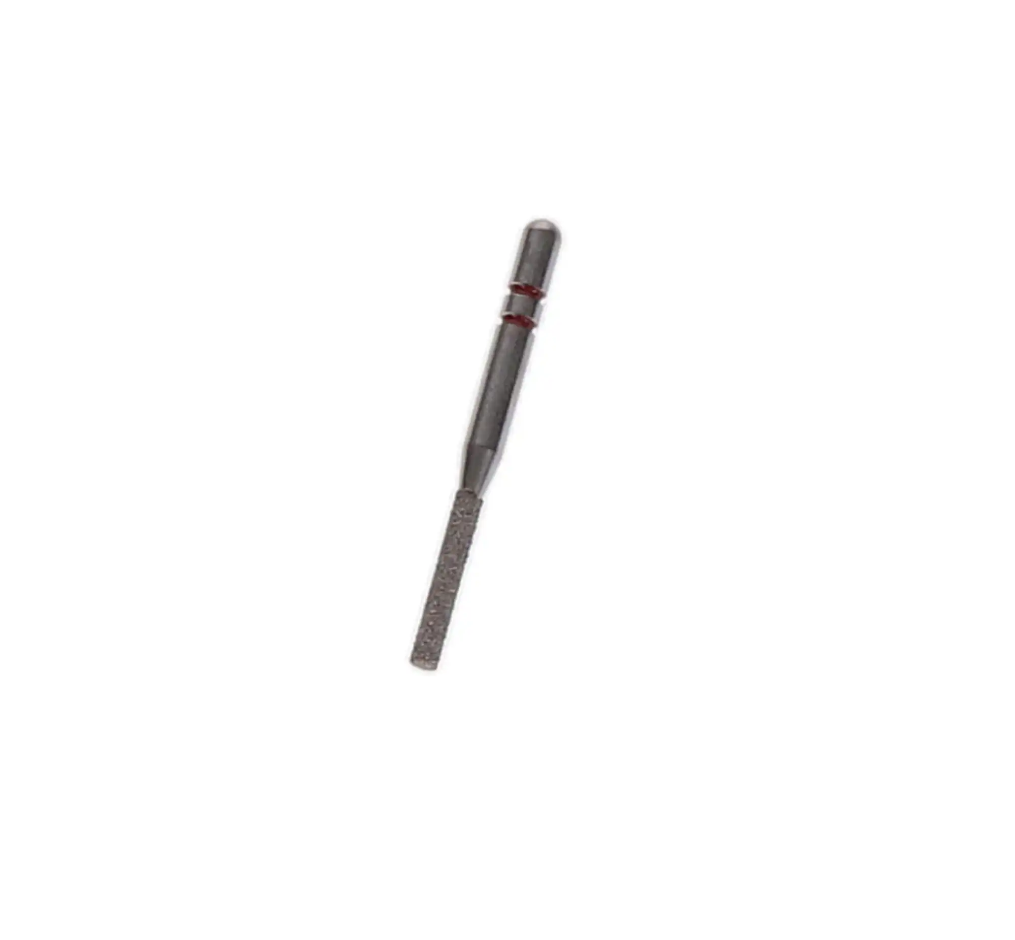 Two Striper Diamond Bur, FG, Flat-End Cylinder, #515.7F, 1.2 mm, Fine, Red, 5/Pk, 2015297 thumbnail 2