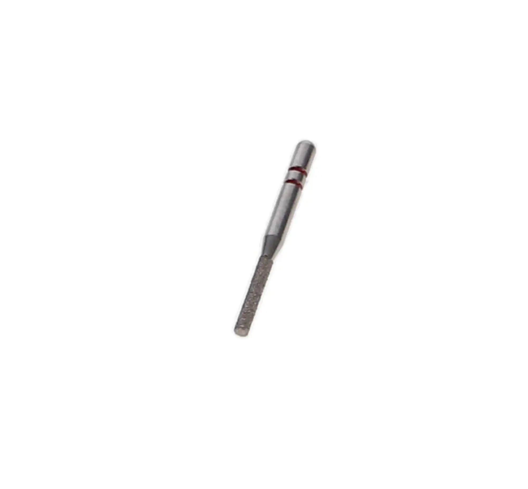 Two Striper Diamond Bur, FG, Flat-End Cylinder, #515.7F, 1.2 mm, Fine, Red, 5/Pk, 2015297 thumbnail 3