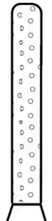 Two Striper Diamond Bur, FG, KS Cylinder Round Edge, 575.7C KS1, 1.2 mm, Coarse, Green, 5/Pk, 2015302 thumbnail 2