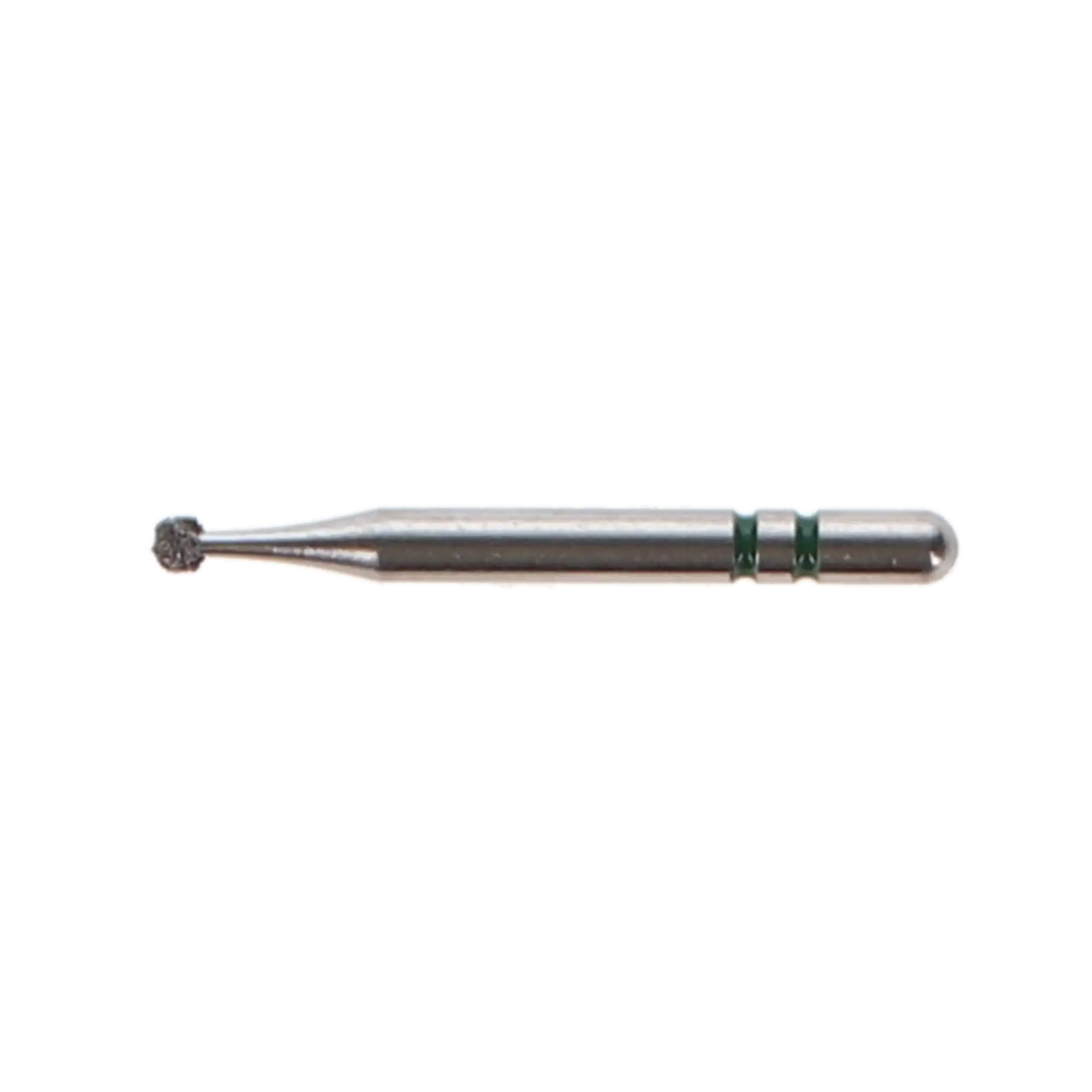 Two Striper Diamond Burs, FG, Round, #115, 1.2 mm, Coarse, Green, 5/Pk, 2015003 thumbnail 5