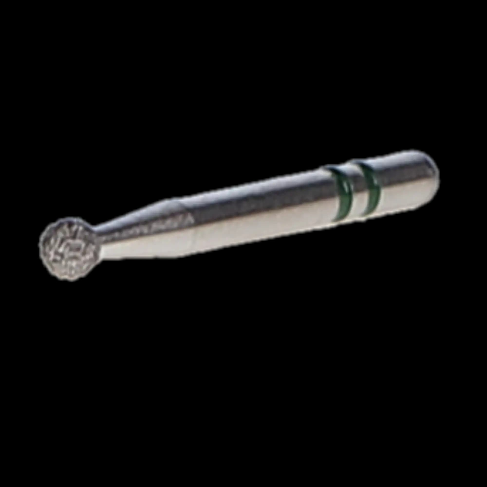 Two Striper Diamond Burs, FG, Round, #120, 1.6 mm, Coarse, Green, 5/Pk, 2015005 thumbnail 2
