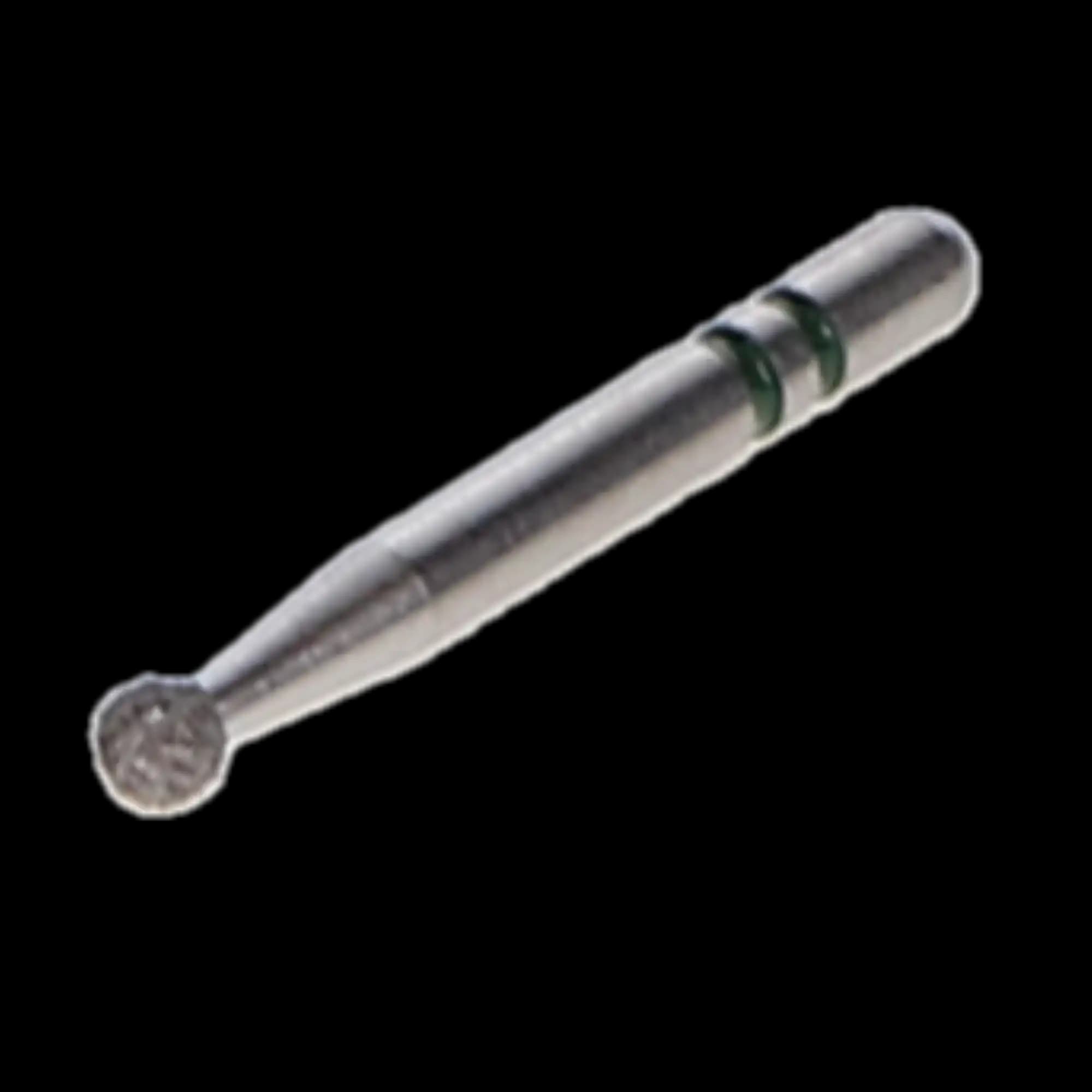 Two Striper Diamond Burs, FG, Round, #120, 1.6 mm, Coarse, Green, 5/Pk, 2015005 thumbnail 3