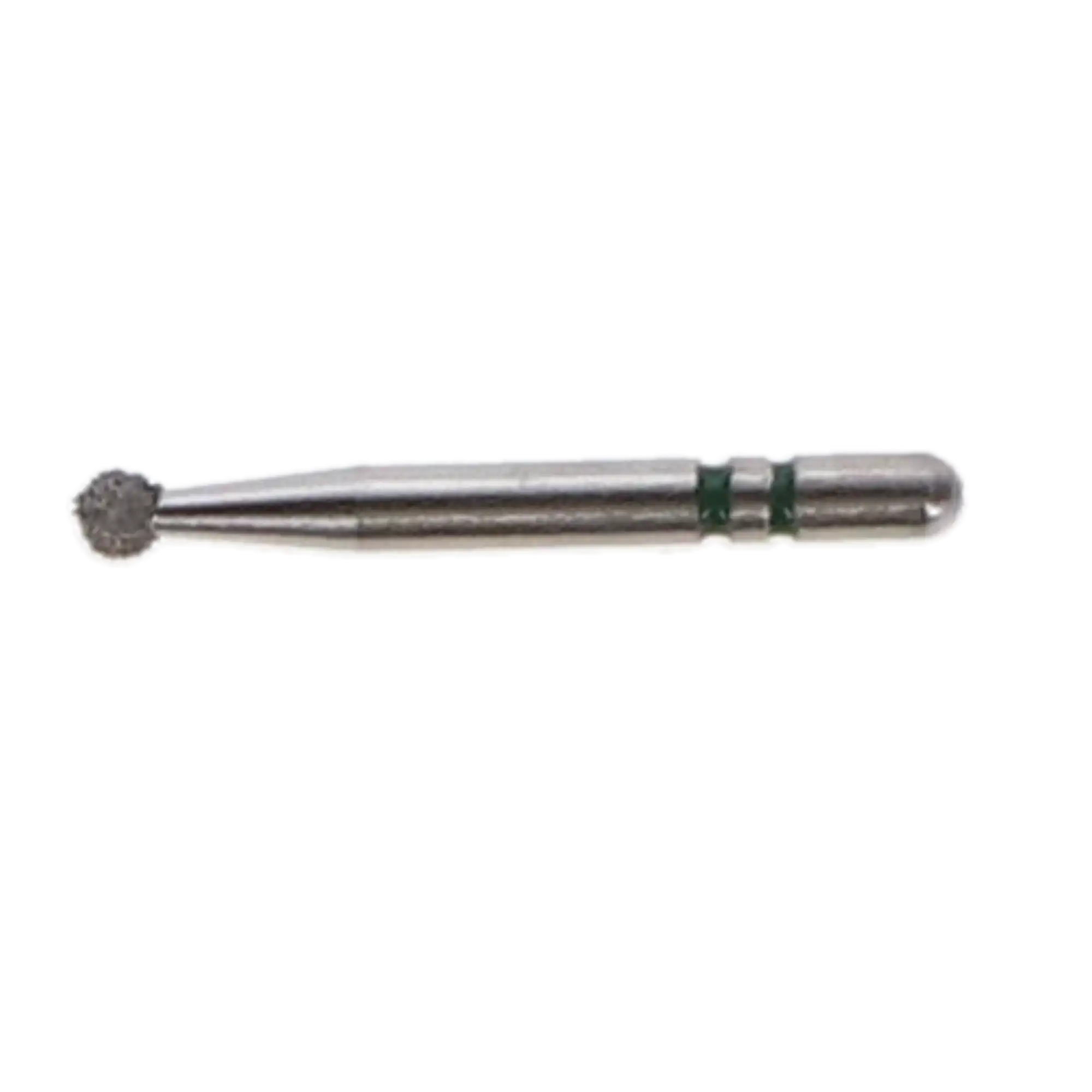 Two Striper Diamond Burs, FG, Round, #120, 1.6 mm, Coarse, Green, 5/Pk, 2015005 thumbnail 6